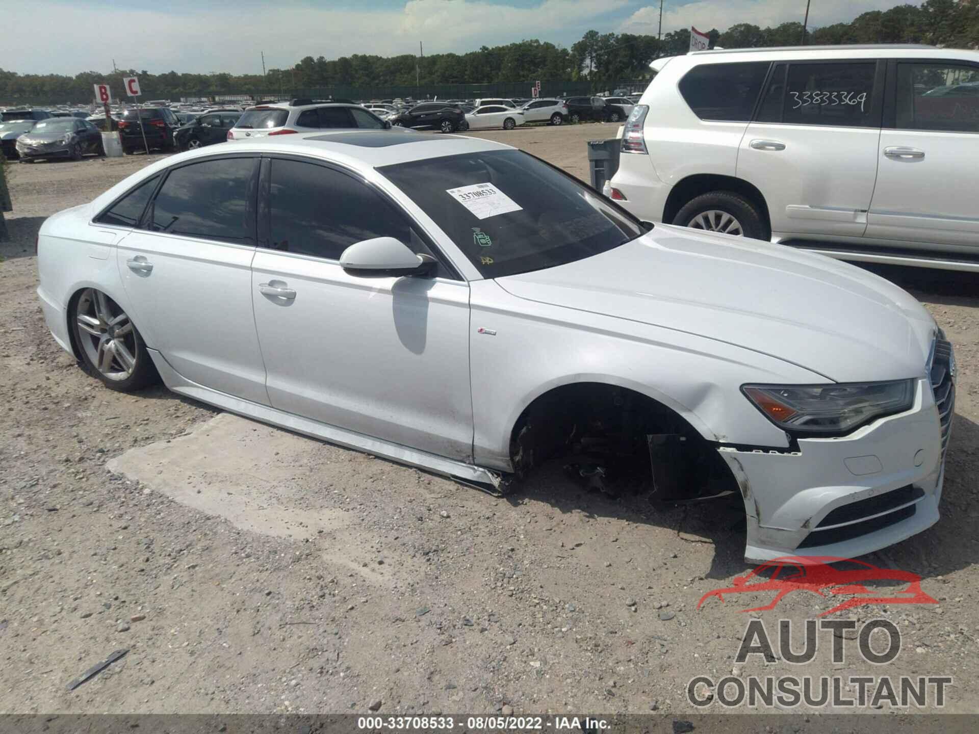 AUDI A6 2016 - WAUGFAFC1GN022474