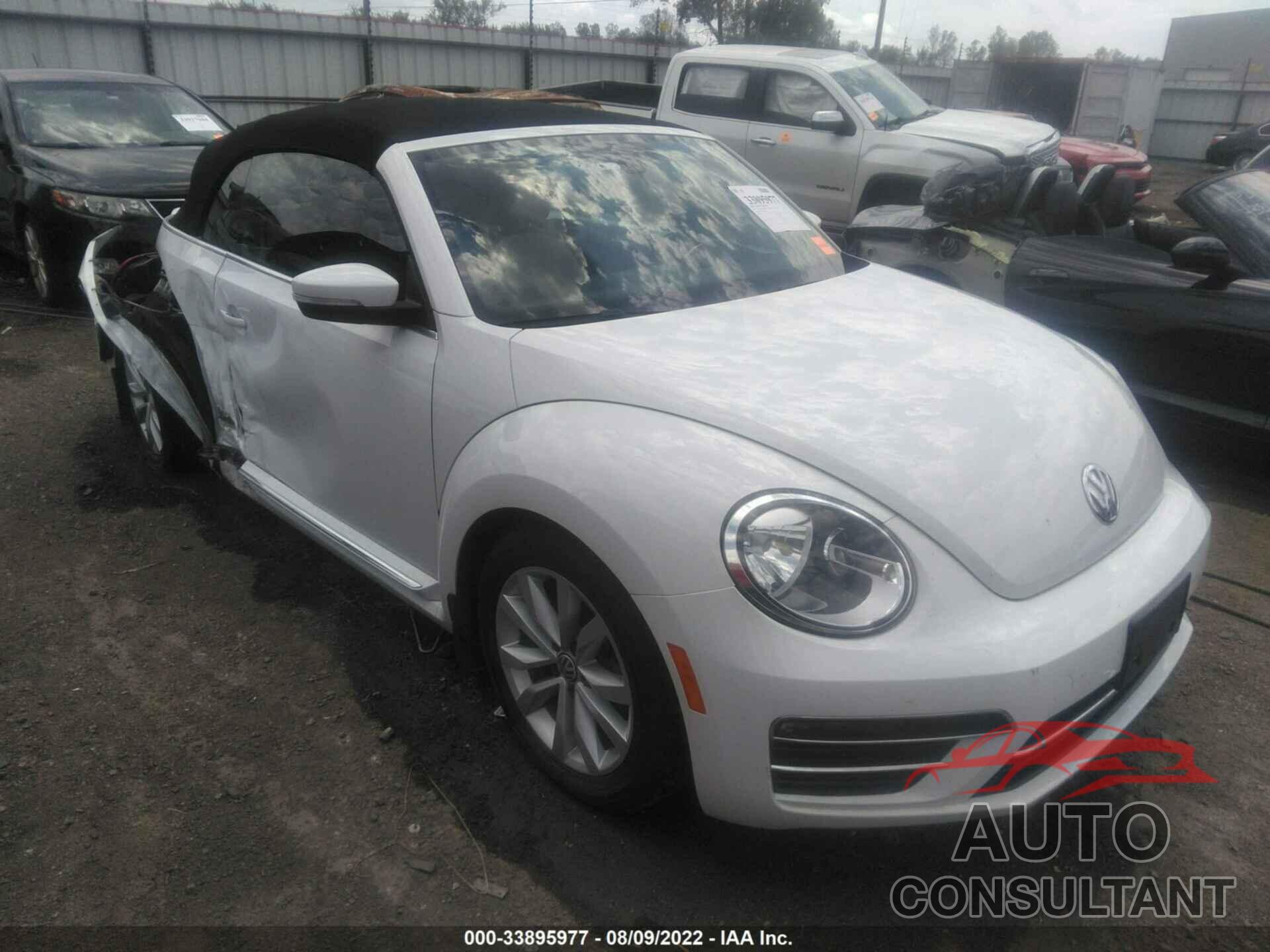 VOLKSWAGEN BEETLE CONVERTIBLE 2017 - 3VW517AT9HM814609