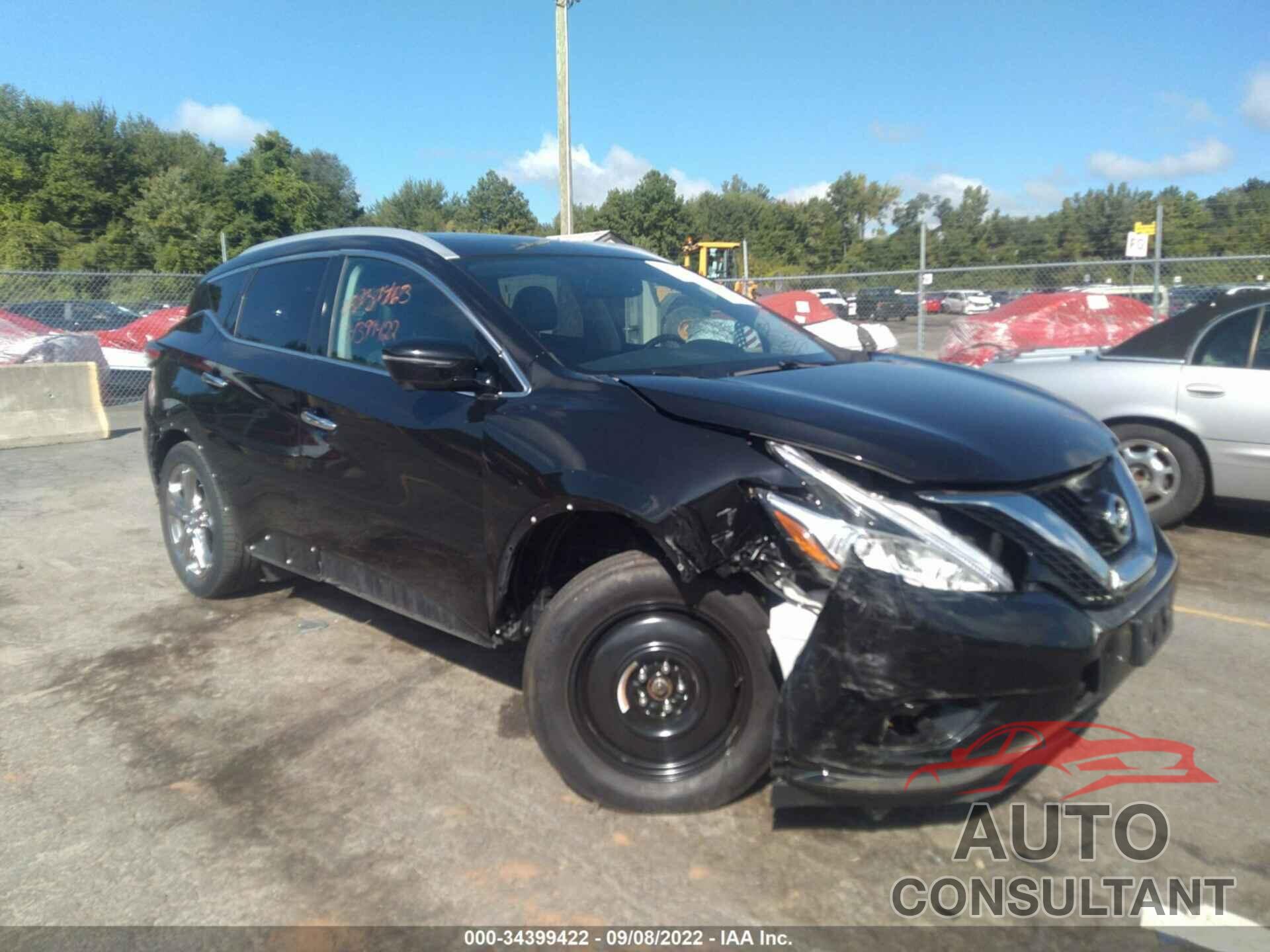 NISSAN MURANO 2016 - 5N1AZ2MH1GN145496