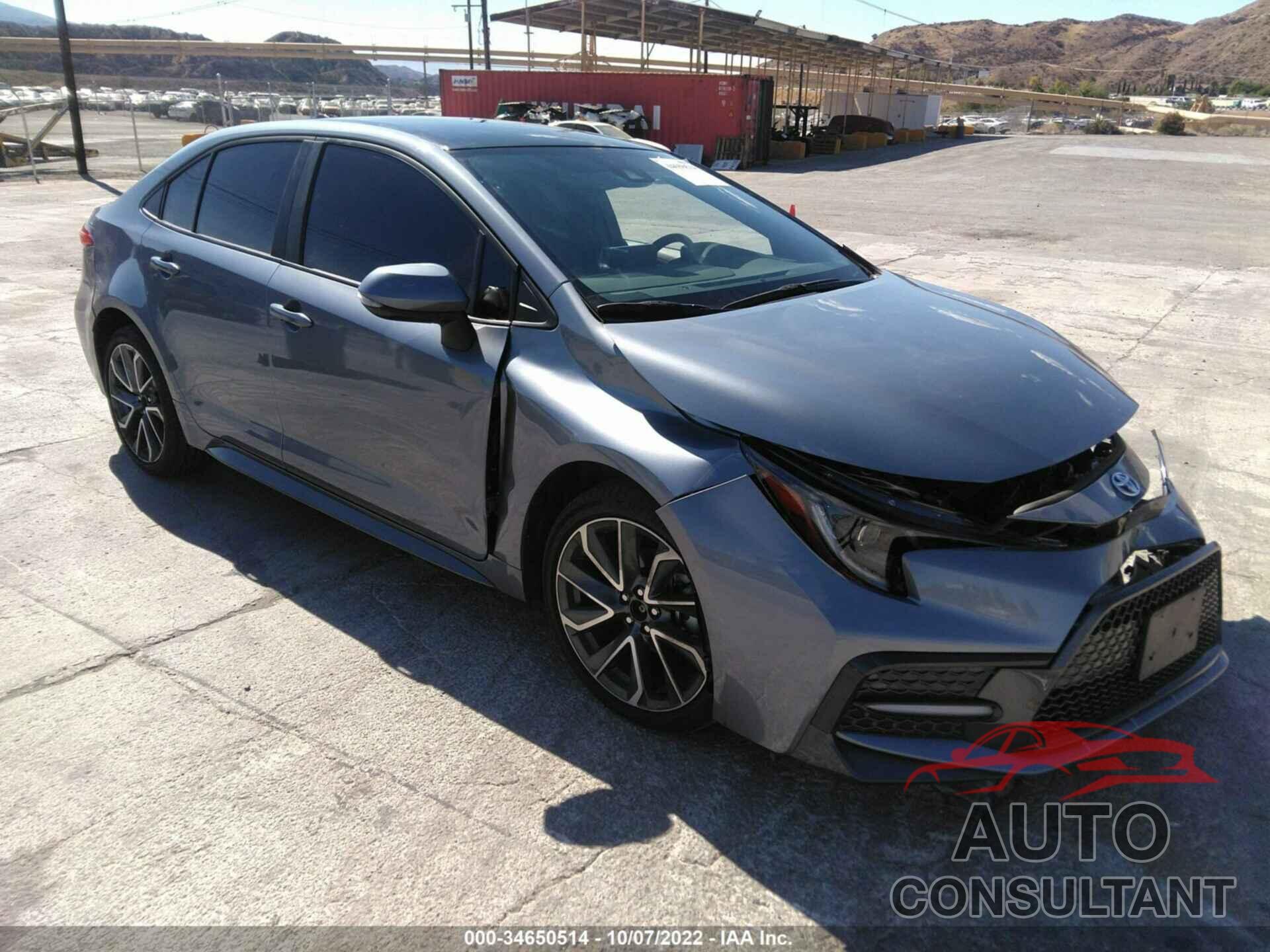TOYOTA COROLLA 2021 - 5YFS4MCE5MP089703