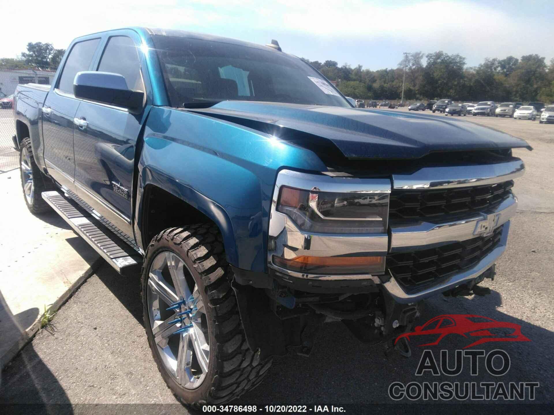 CHEVROLET SILVERADO 1500 2018 - 3GCUKSECXJG149782