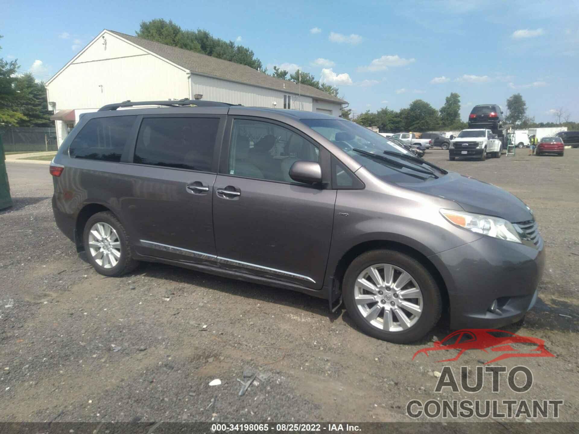 TOYOTA SIENNA 2017 - 5TDDZ3DC4HS153020