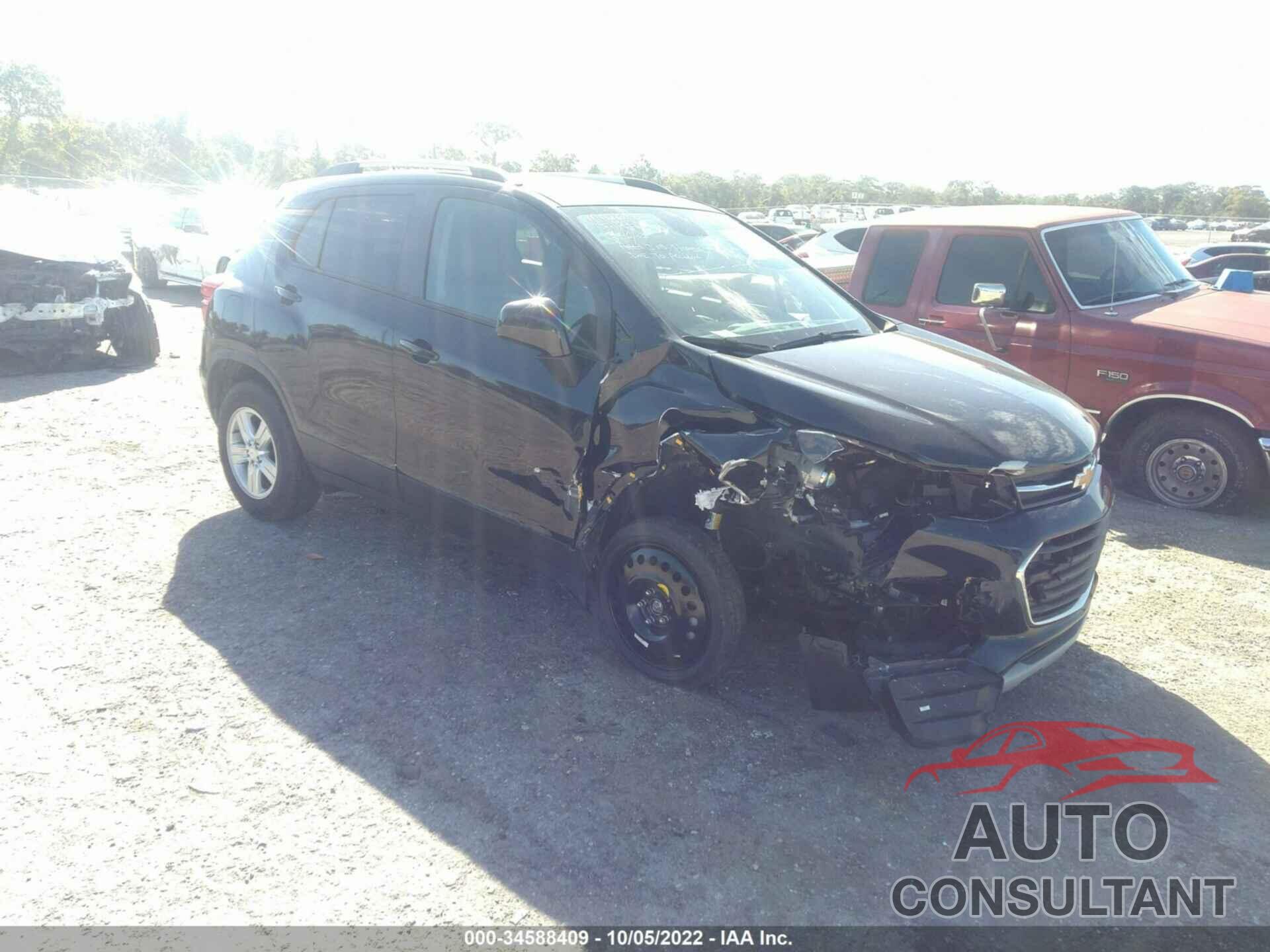 CHEVROLET TRAX 2021 - KL7CJPSM0MB360833