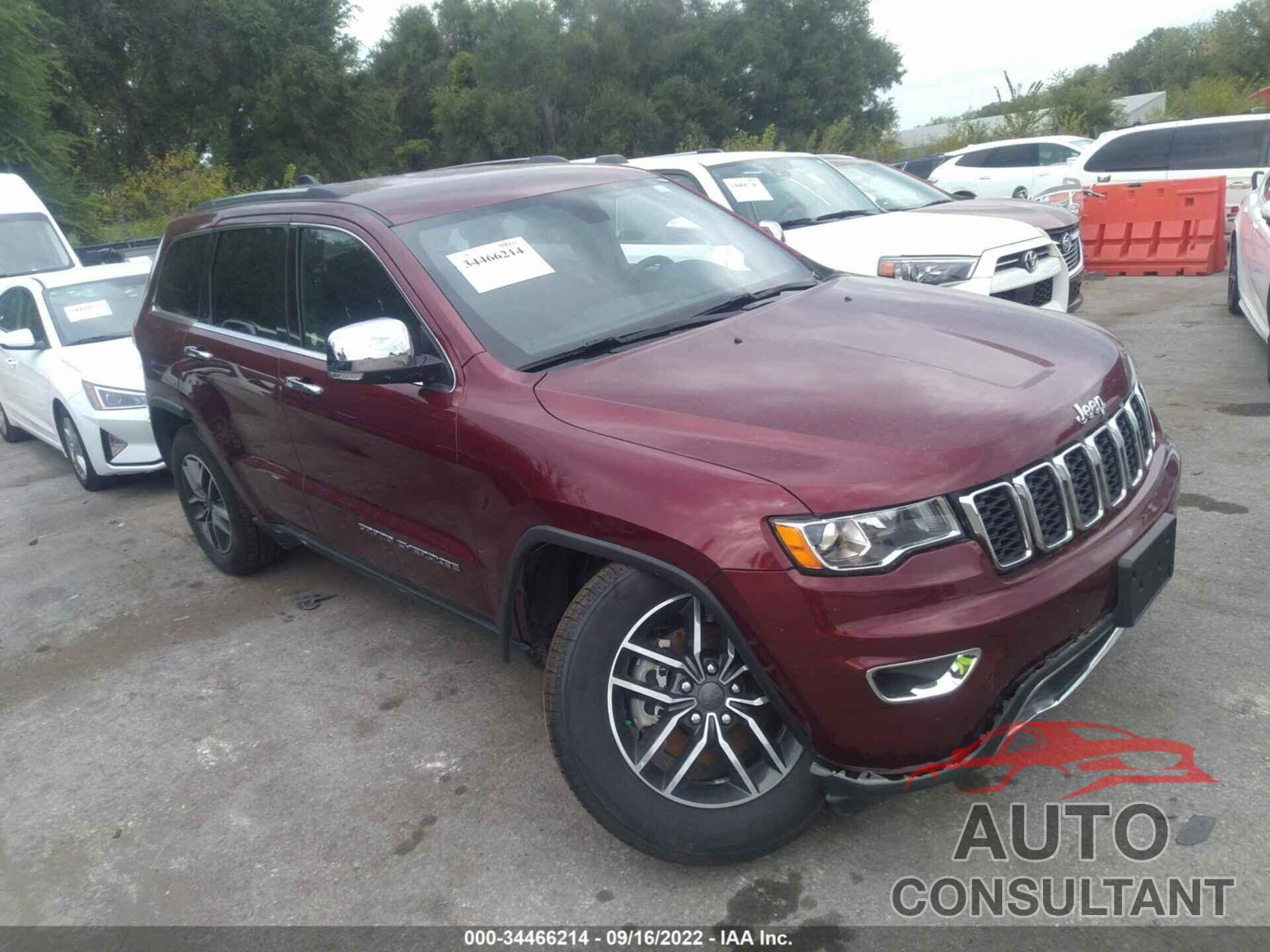 JEEP GRAND CHEROKEE 2019 - 1C4RJFBGXKC719243