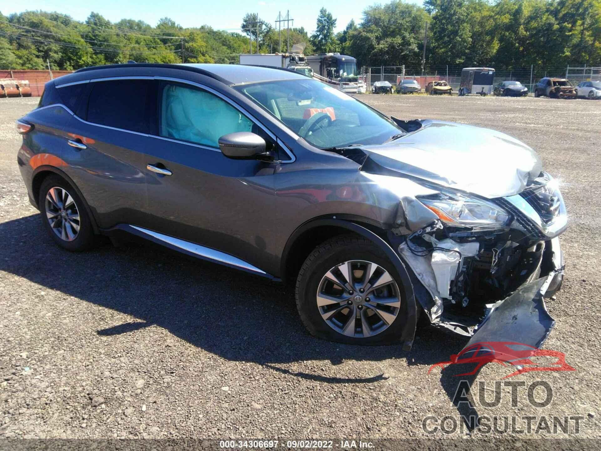 NISSAN MURANO 2017 - 5N1AZ2MH9HN163942