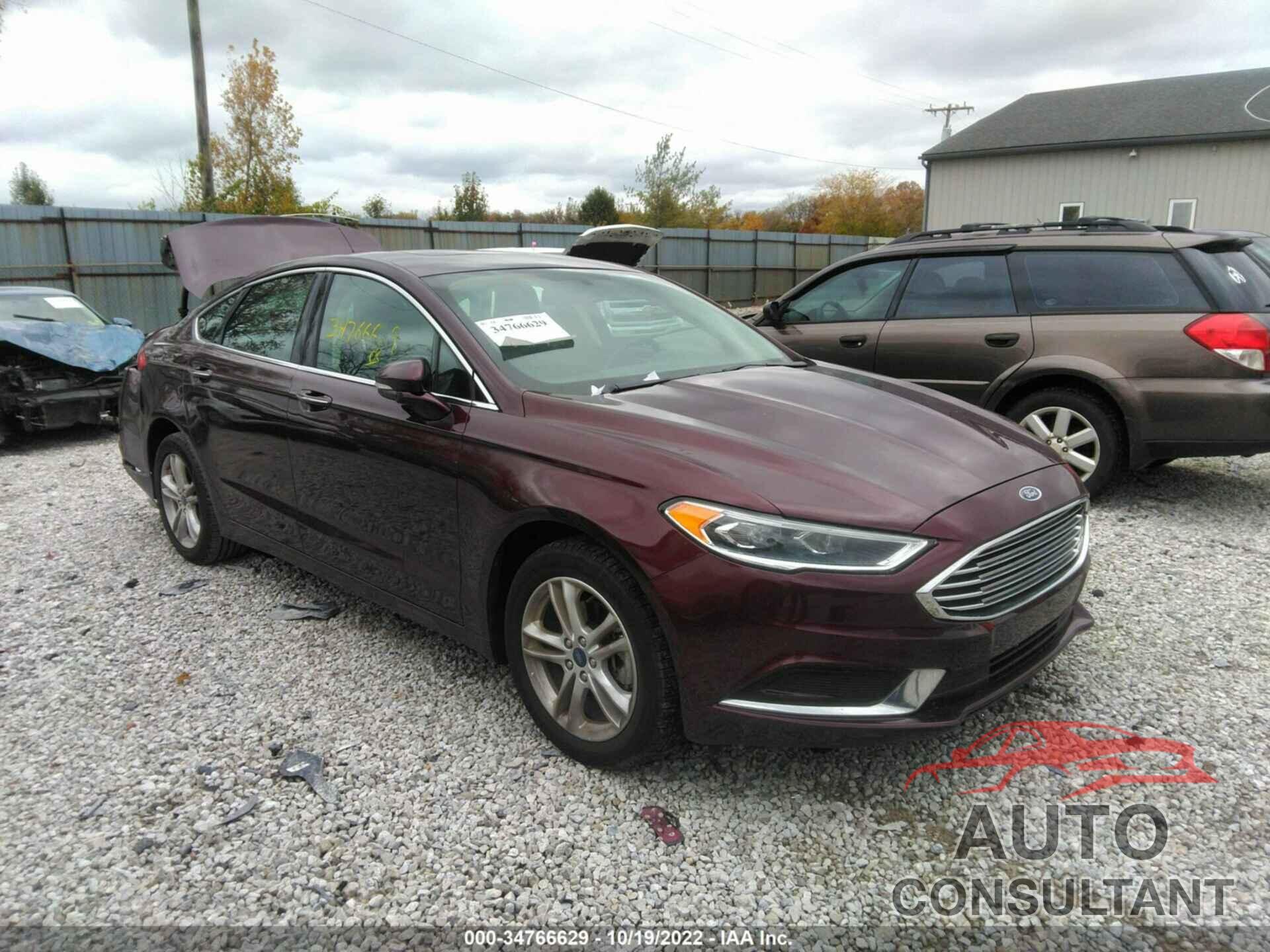 FORD FUSION 2018 - 3FA6P0HD5JR231030