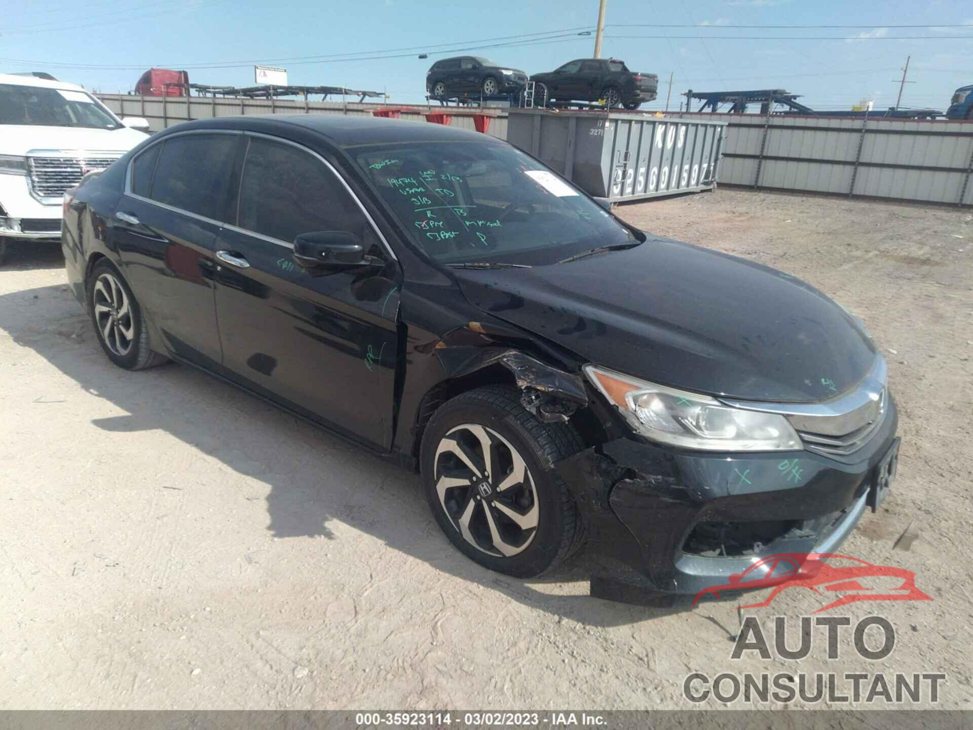 HONDA ACCORD SEDAN 2016 - 1HGCR2F74GA063868