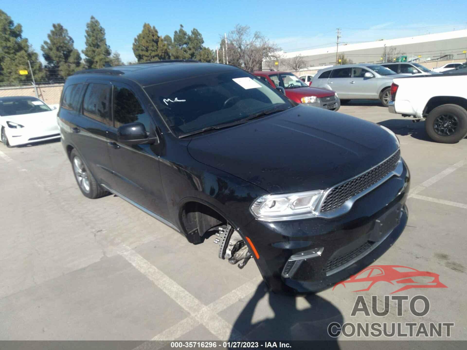 DODGE DURANGO 2022 - 1C4RDJAG2NC181959
