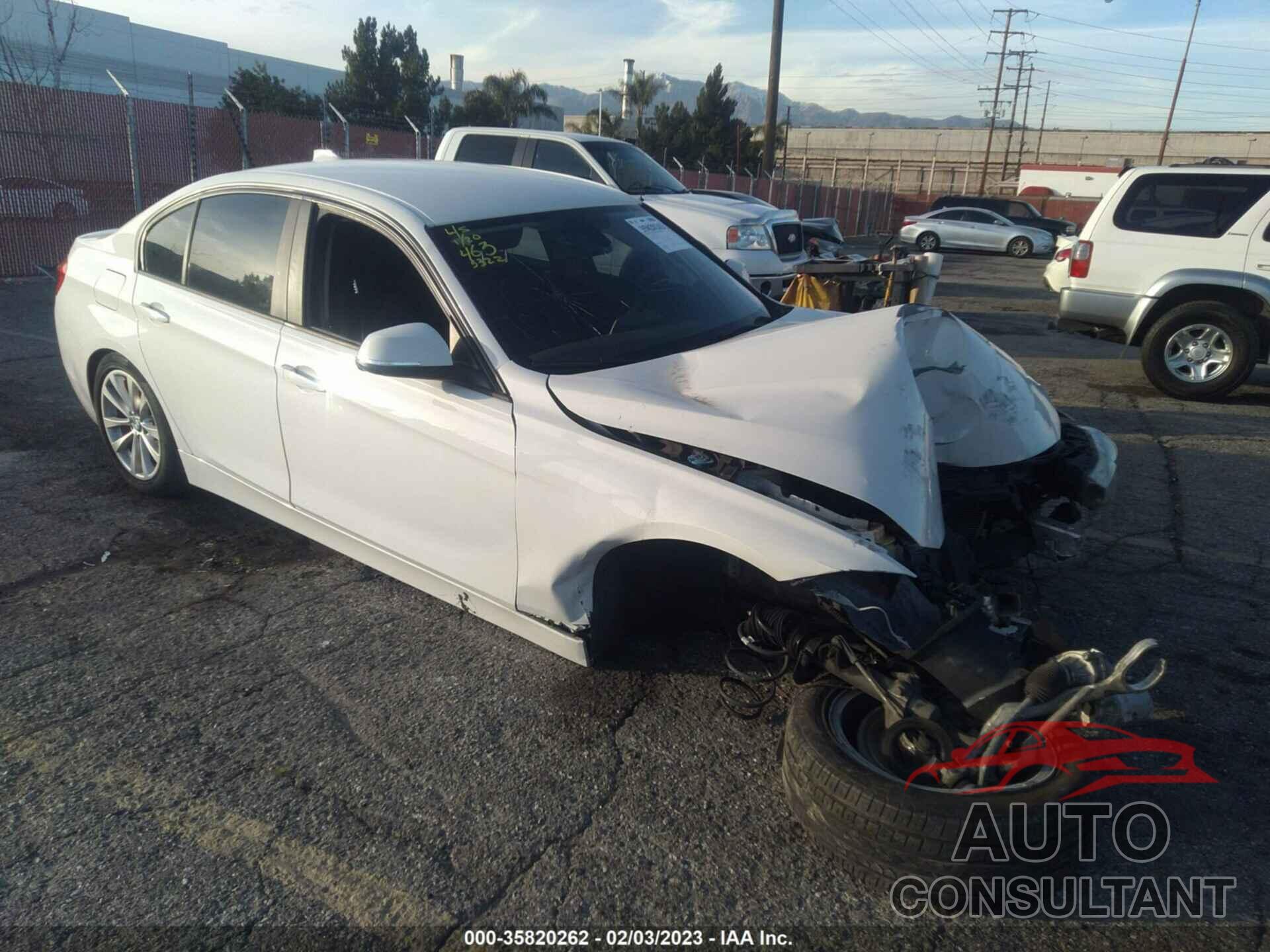 BMW 3 SERIES 2017 - WBA8E1G53HNU15322