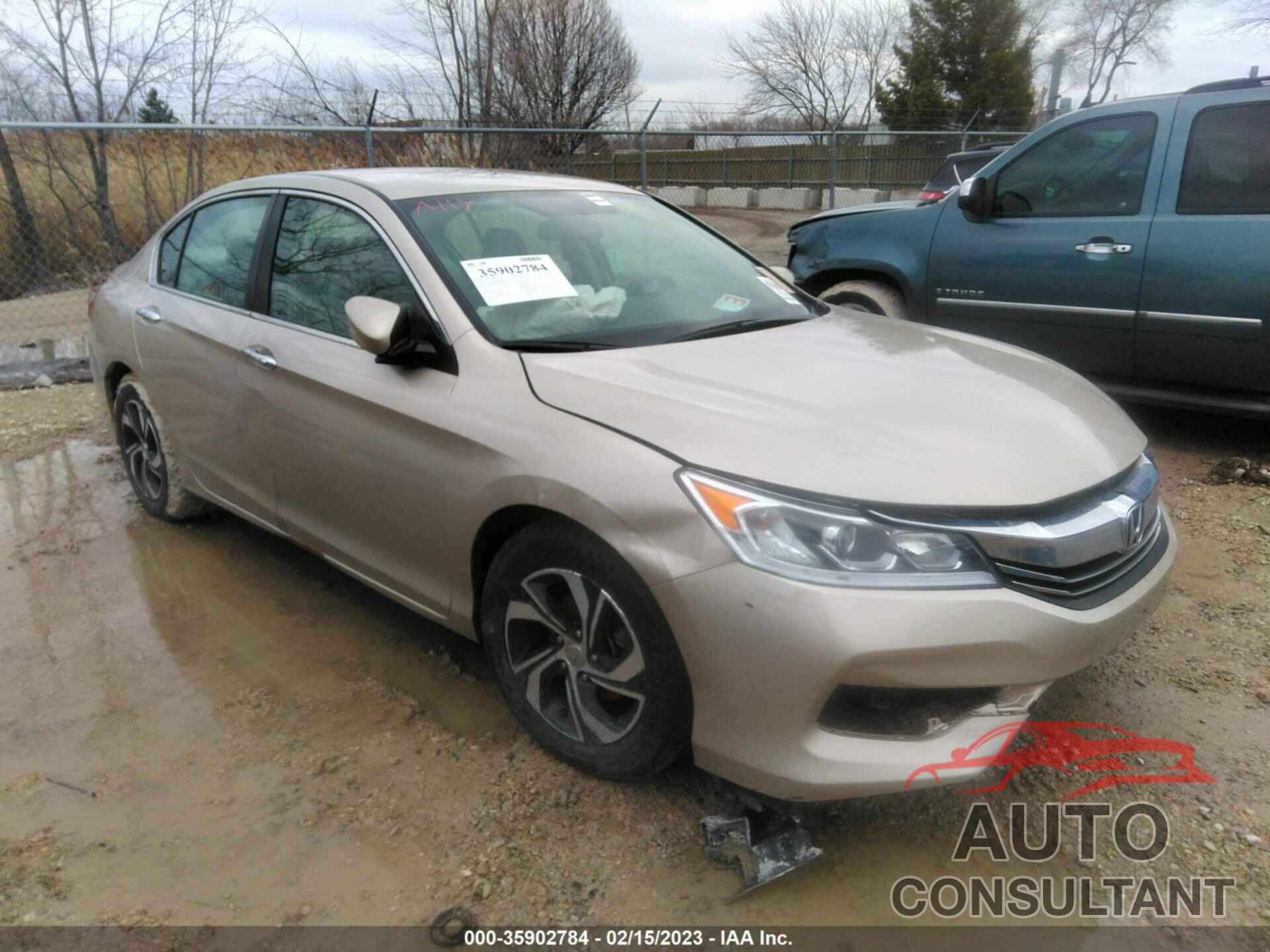 HONDA ACCORD SEDAN 2016 - 1HGCR2F36GA187346