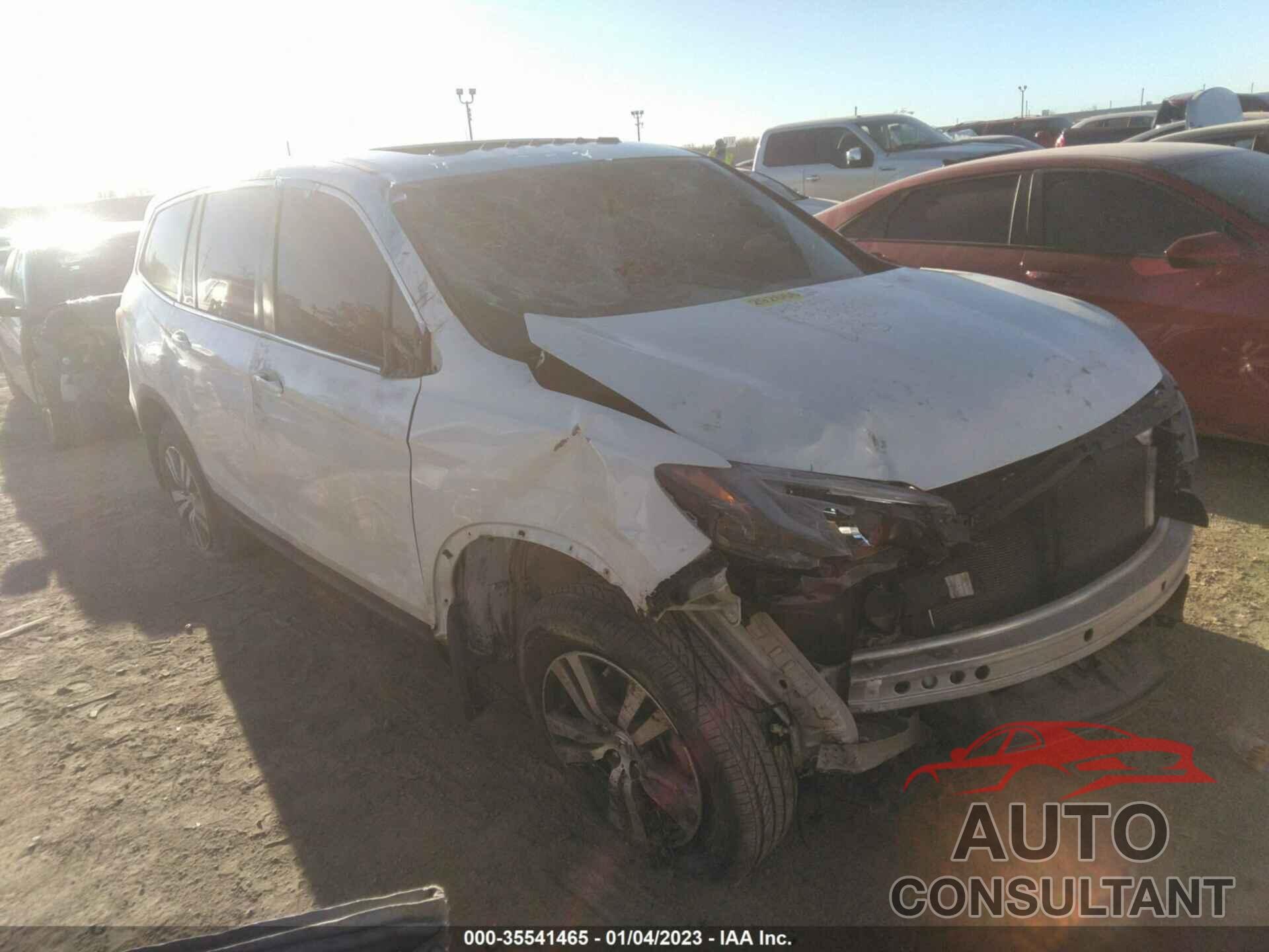 HONDA PILOT 2017 - 5FNYF5H57HB015722