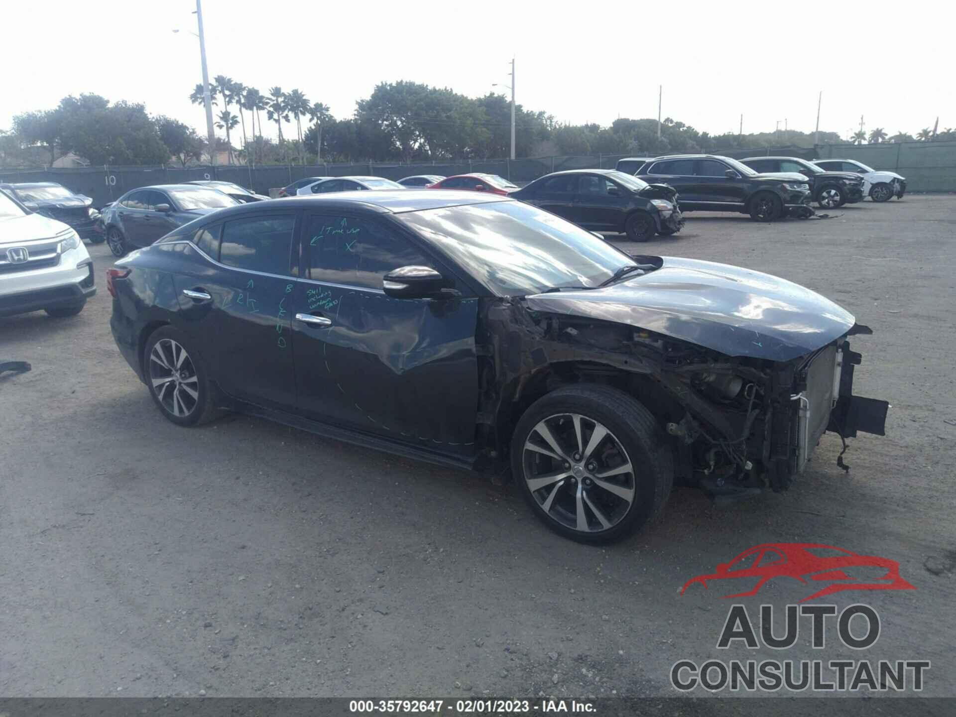 NISSAN MAXIMA 2016 - 1N4AA6APXGC449006