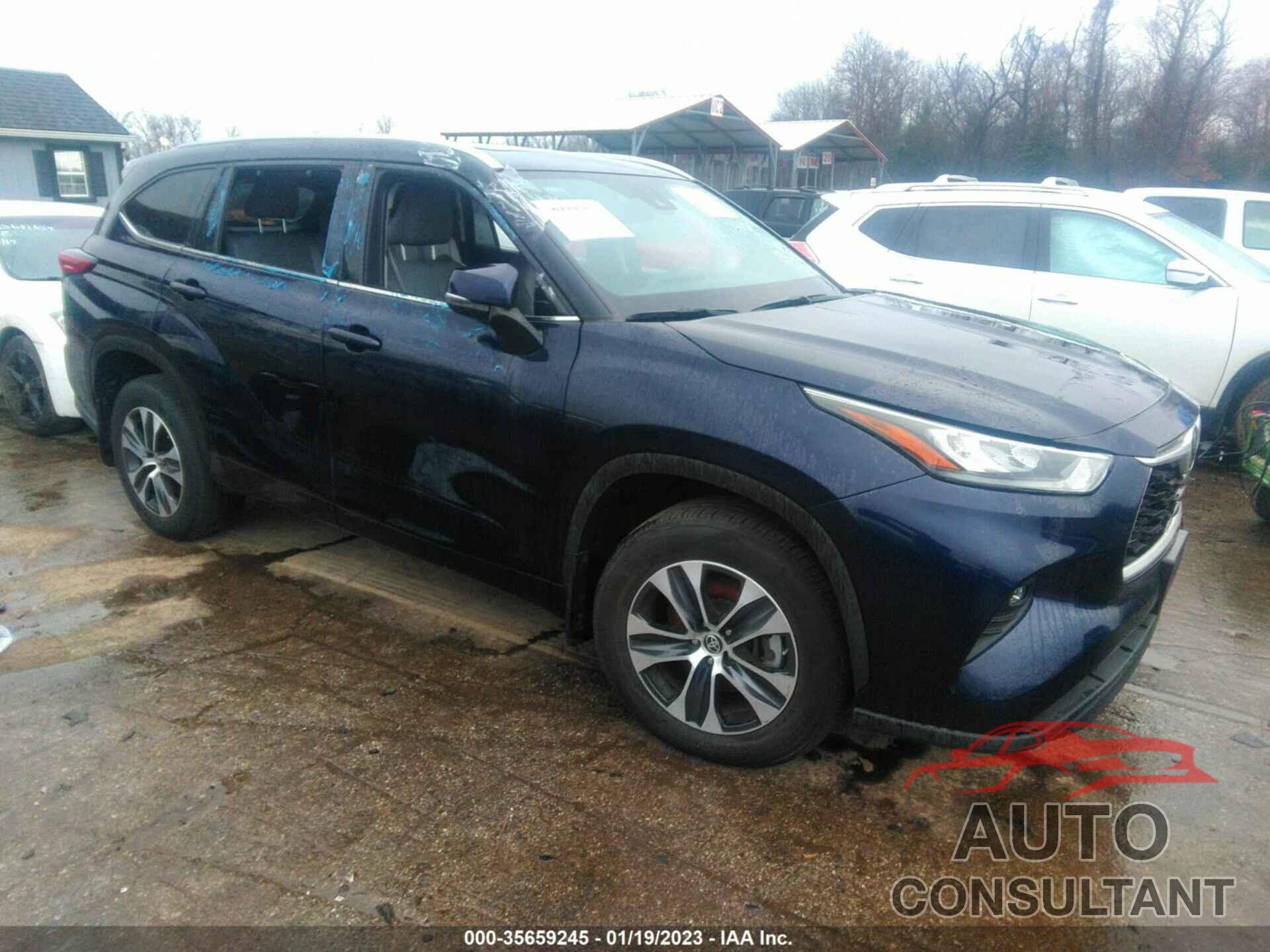TOYOTA HIGHLANDER 2020 - 5TDHZRBH6LS024031