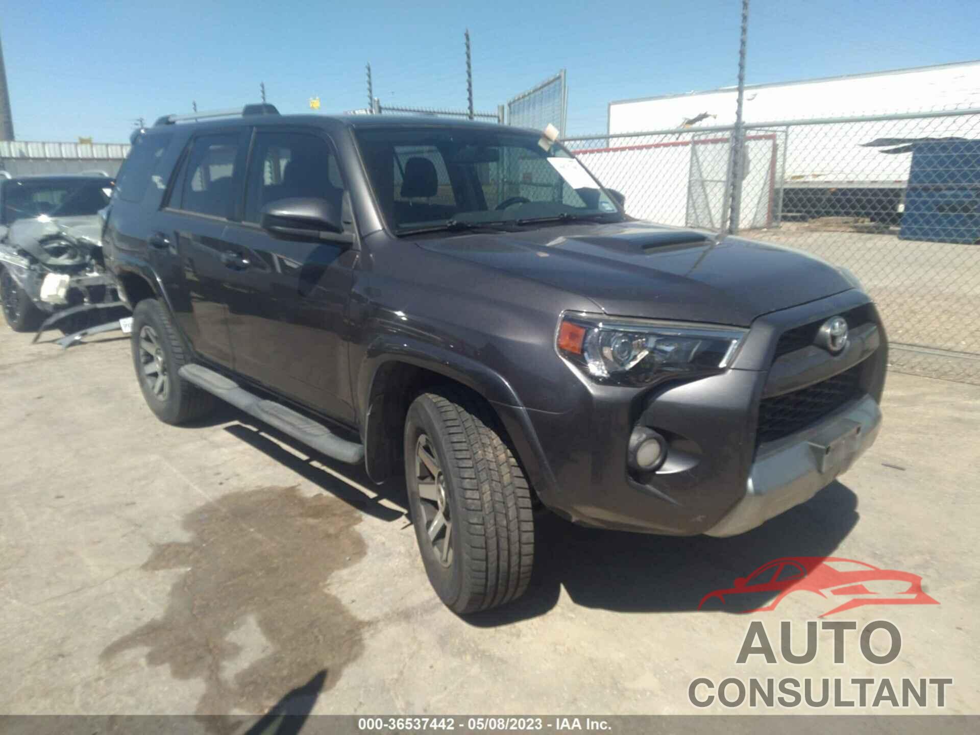 TOYOTA 4RUNNER 2018 - JTEBU5JR4J5577671