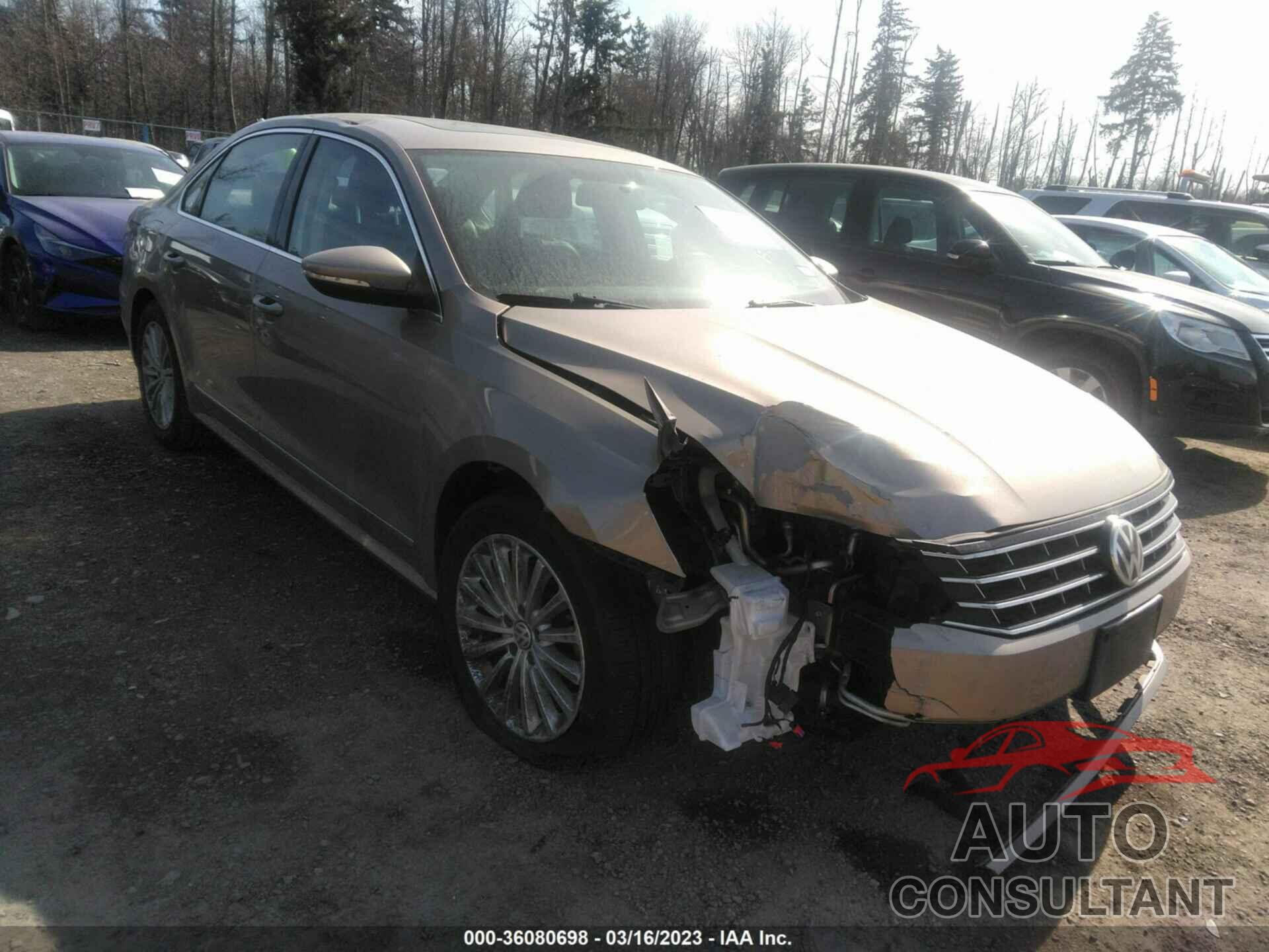 VOLKSWAGEN PASSAT 2016 - 1VWBT7A37GC044956