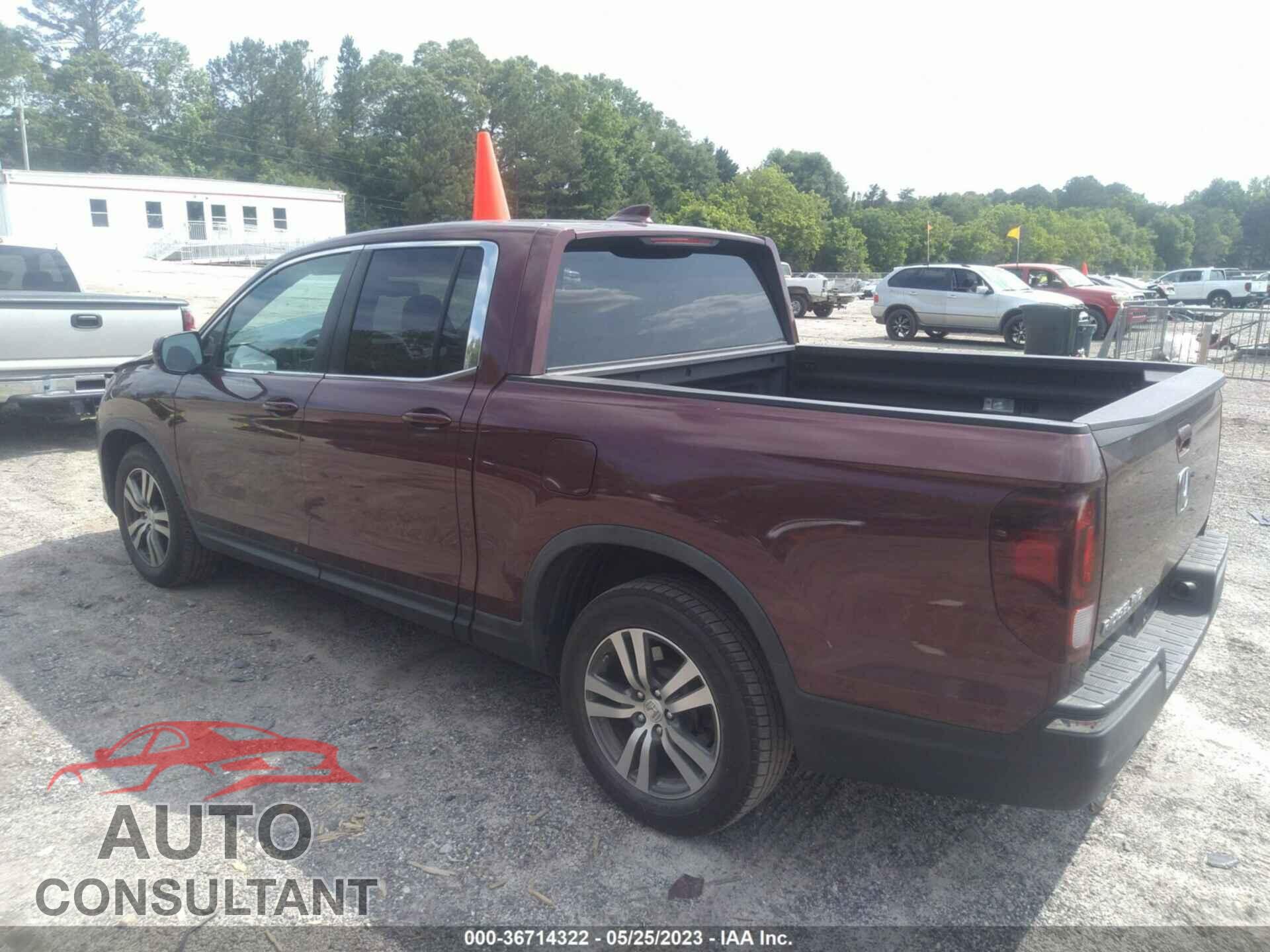 HONDA RIDGELINE 2017 - 5FPYK2F48HB008239