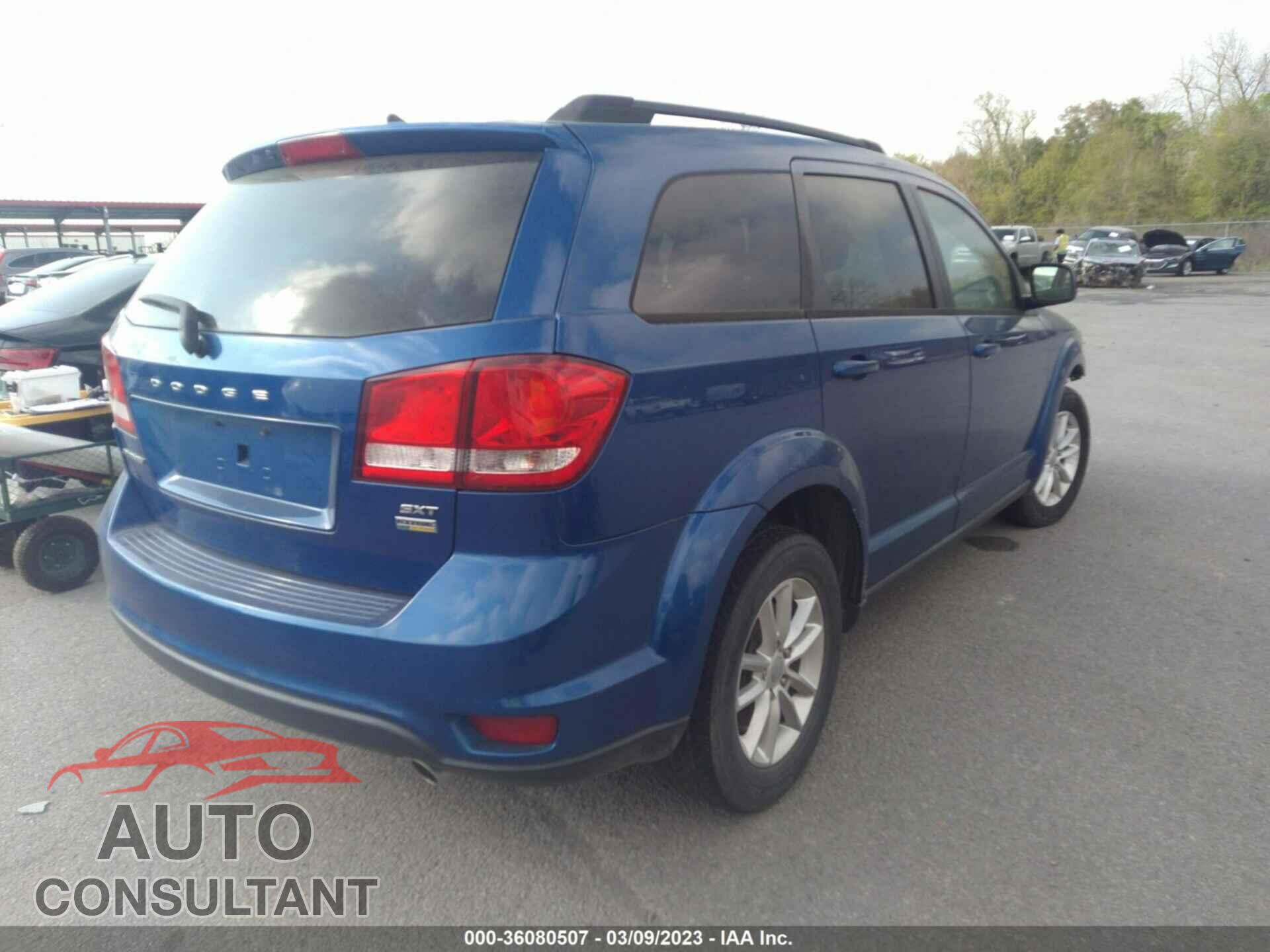 DODGE JOURNEY 2015 - 3C4PDCBG9FT658412