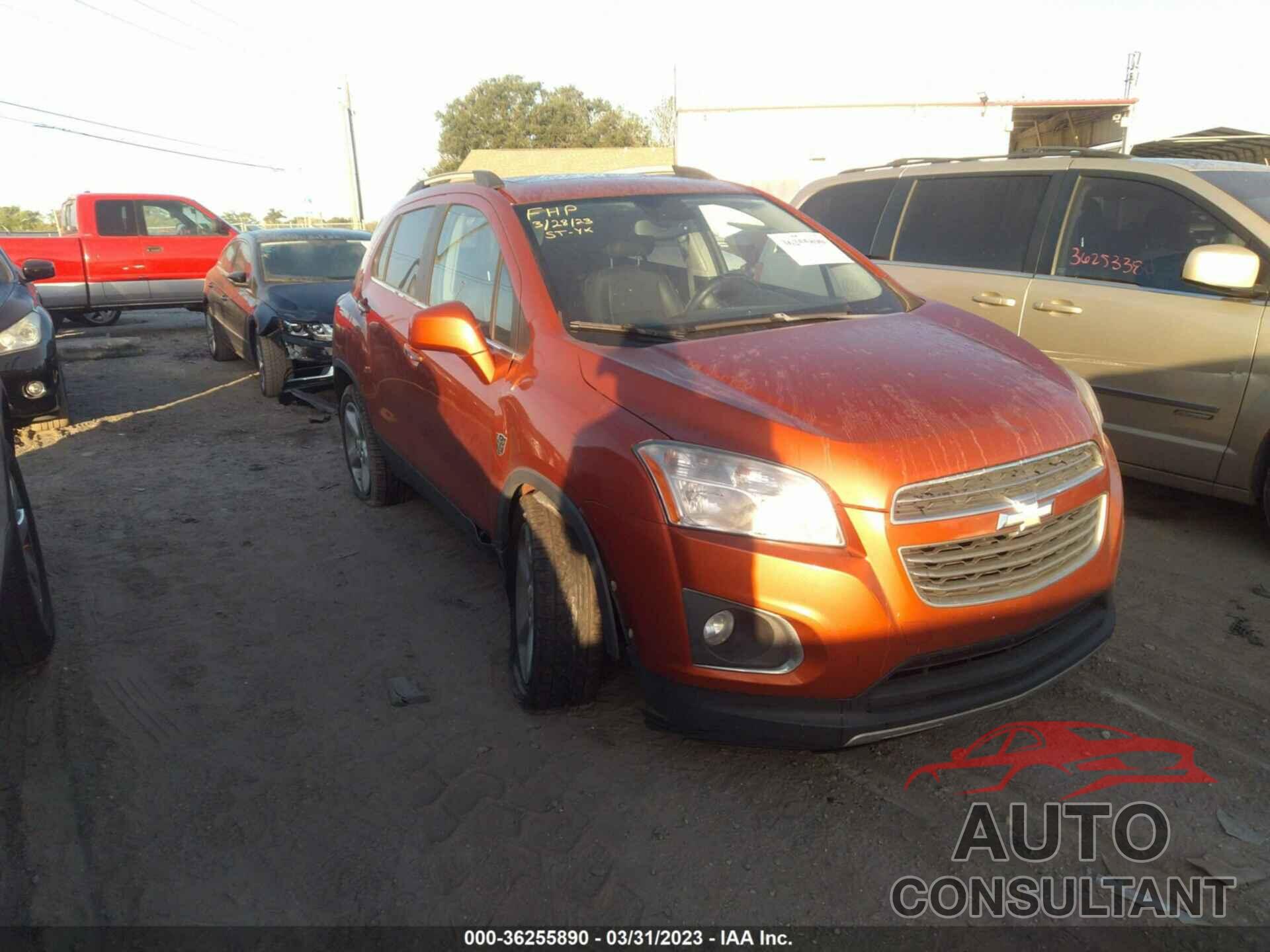 CHEVROLET TRAX 2015 - KL7CJNSBXFB198652