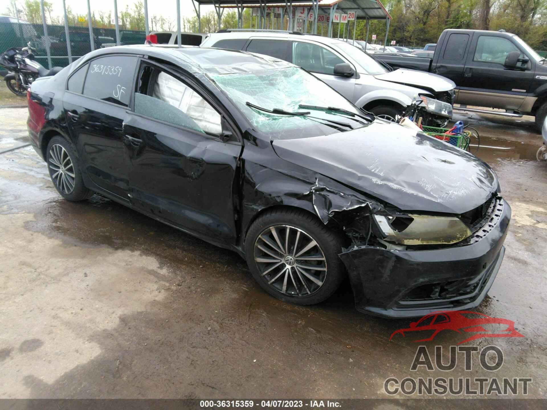 VOLKSWAGEN JETTA 2016 - 3VWD17AJ1GM237907