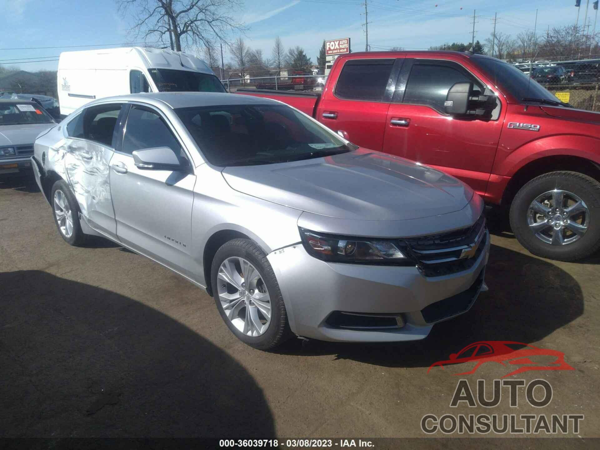 CHEVROLET IMPALA 2015 - 2G1125S33F9154549