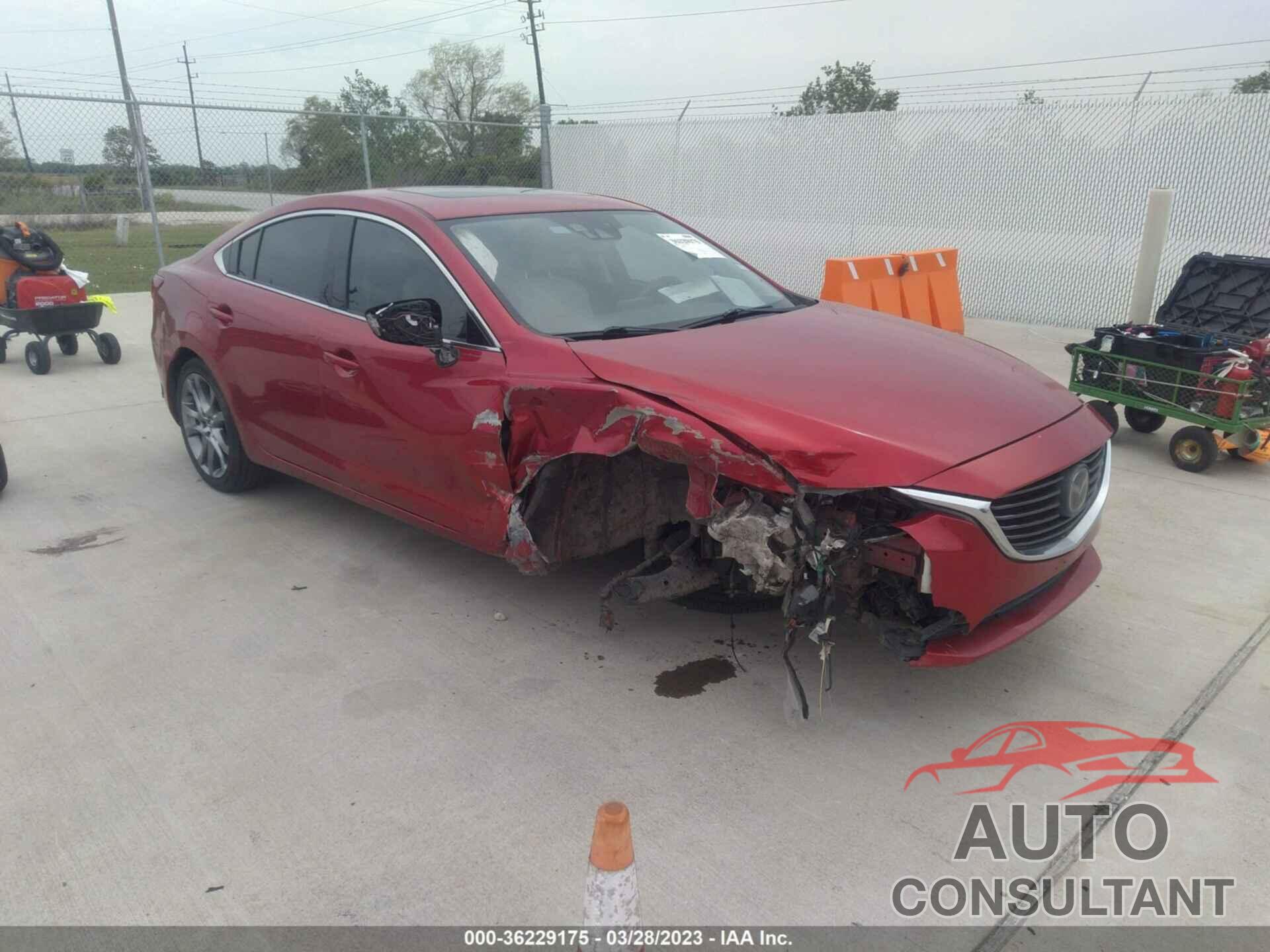 MAZDA MAZDA6 2016 - JM1GJ1W5XG1437657