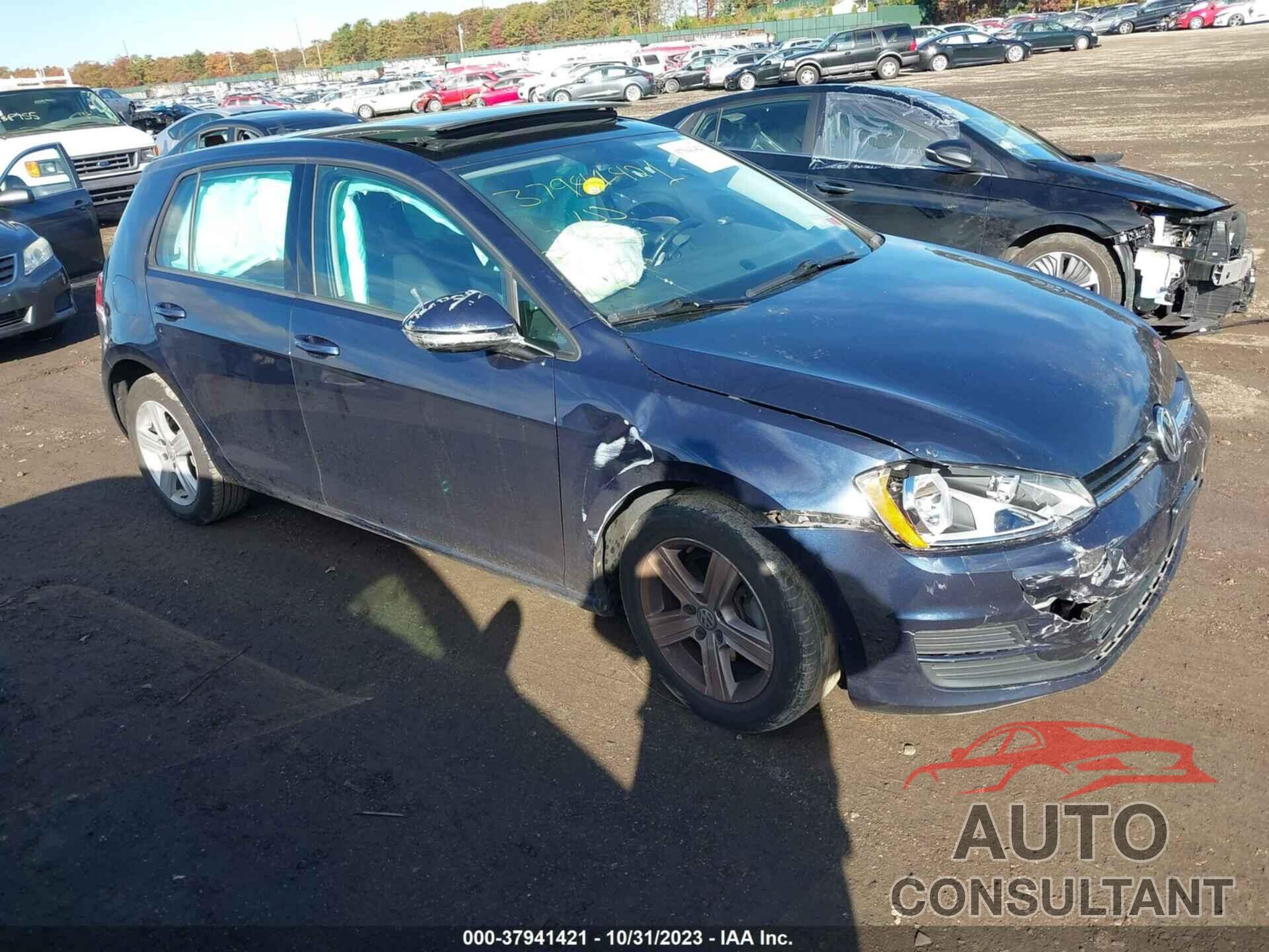 VOLKSWAGEN GOLF 2017 - 3VW217AU2HM023737