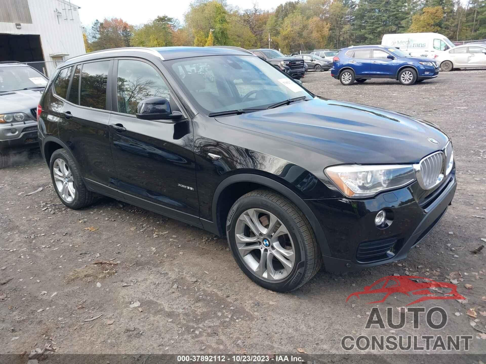 BMW X3 2016 - 5UXWX7C54G0K36195