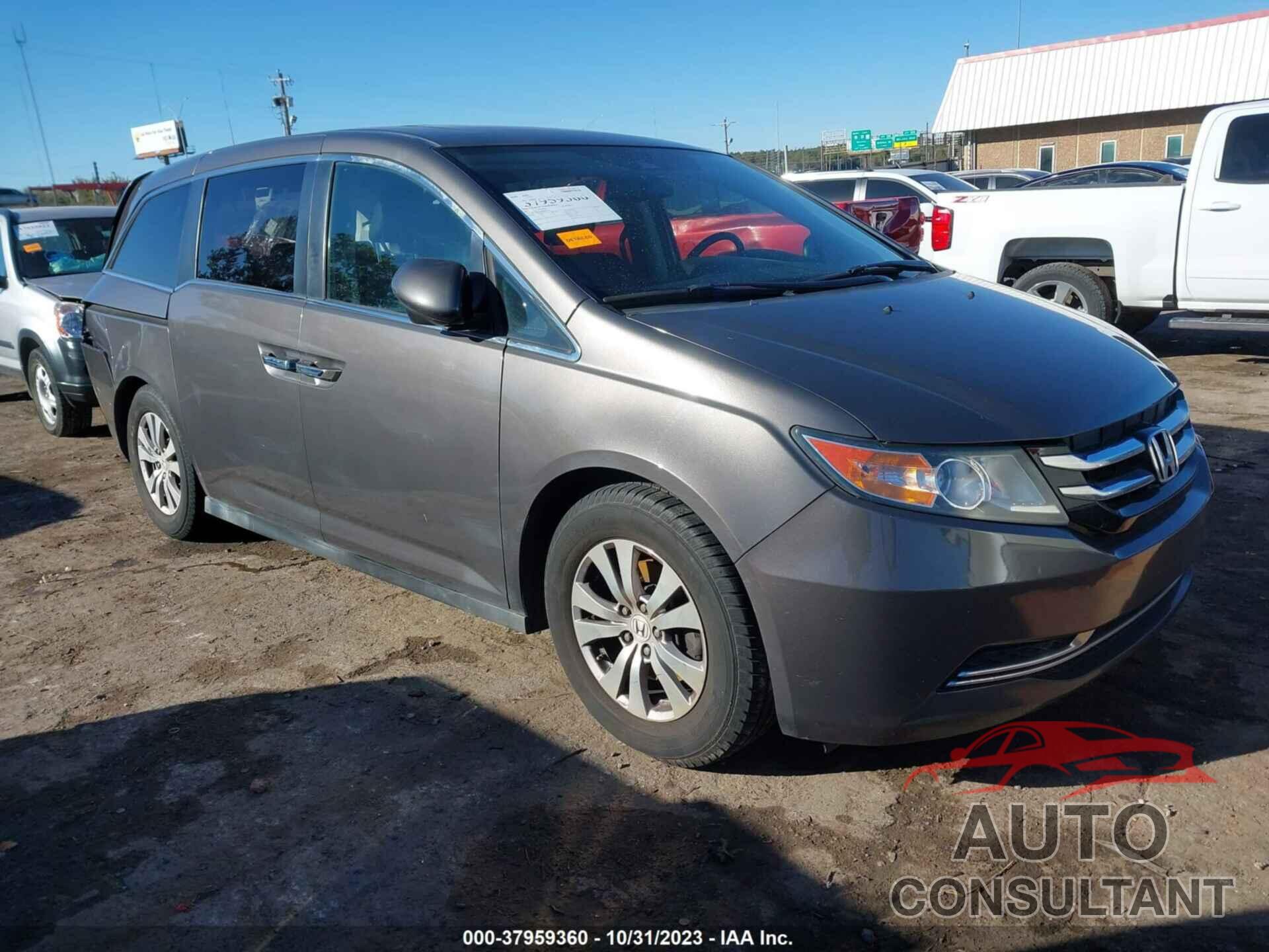 HONDA ODYSSEY 2017 - 5FNRL5H66HB009142