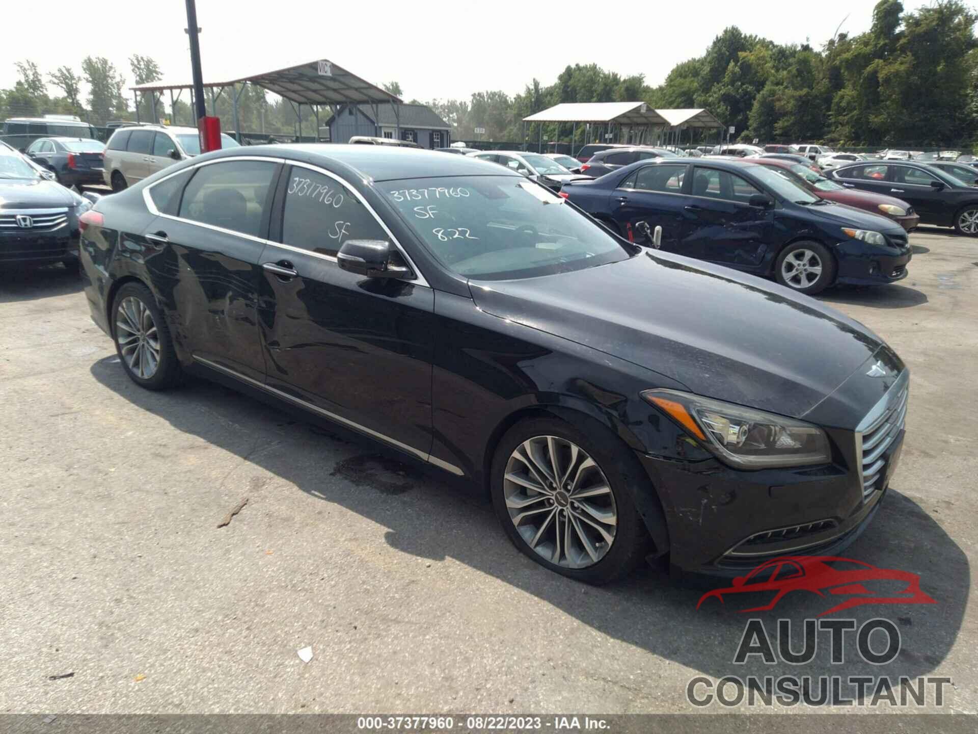 HYUNDAI GENESIS 2016 - KMHGN4JEXGU113471