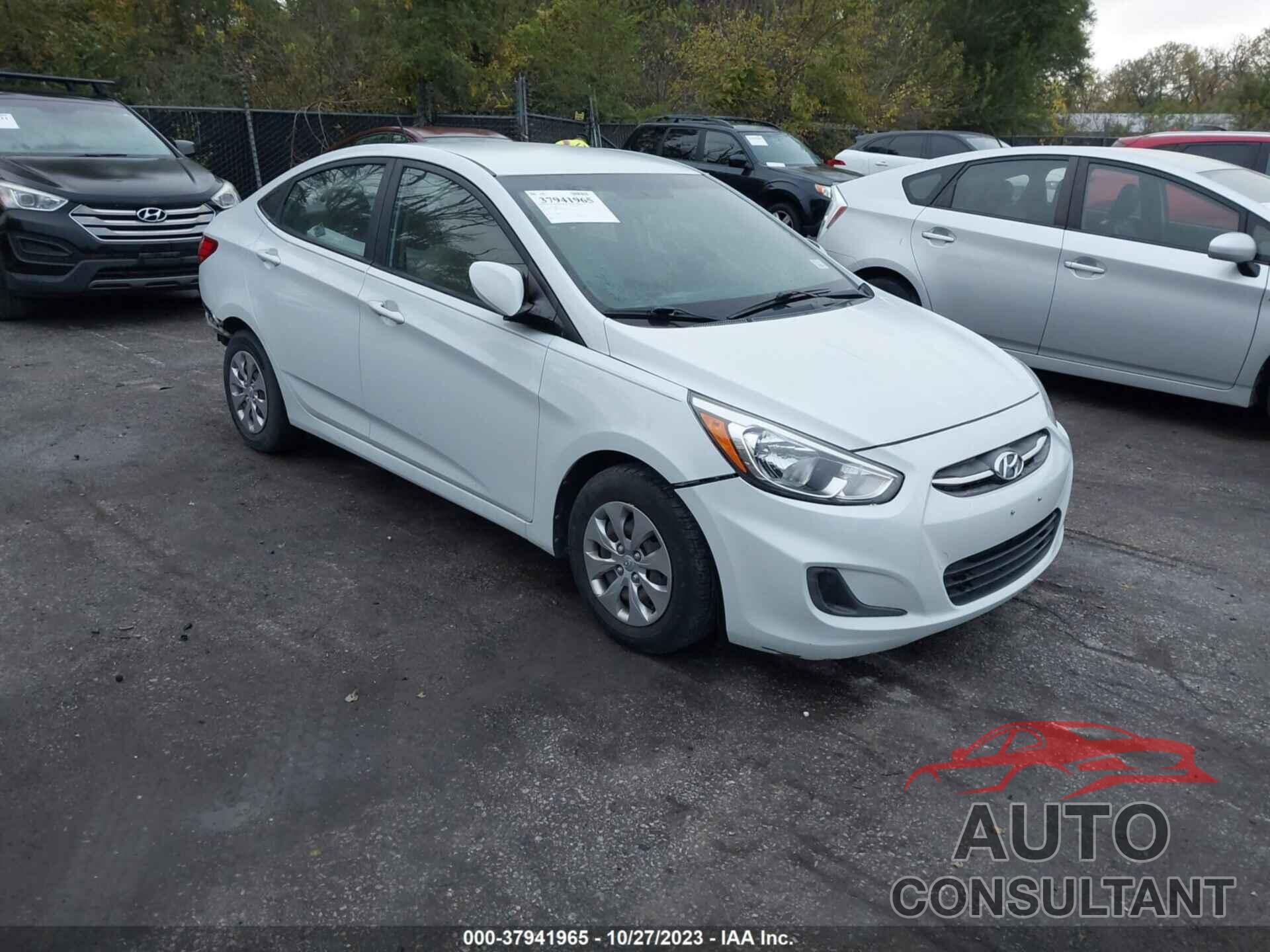 HYUNDAI ACCENT 2017 - KMHCT4AE8HU368982