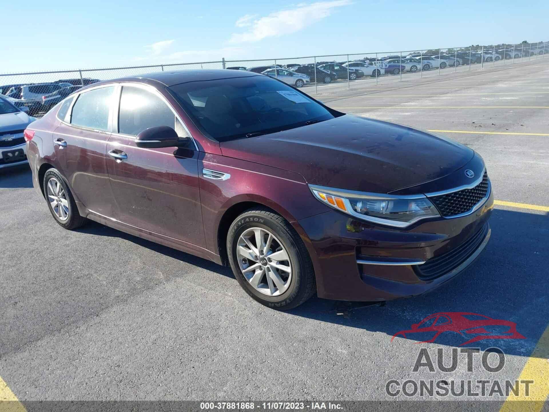 KIA OPTIMA 2016 - 5XXGT4L30GG027291