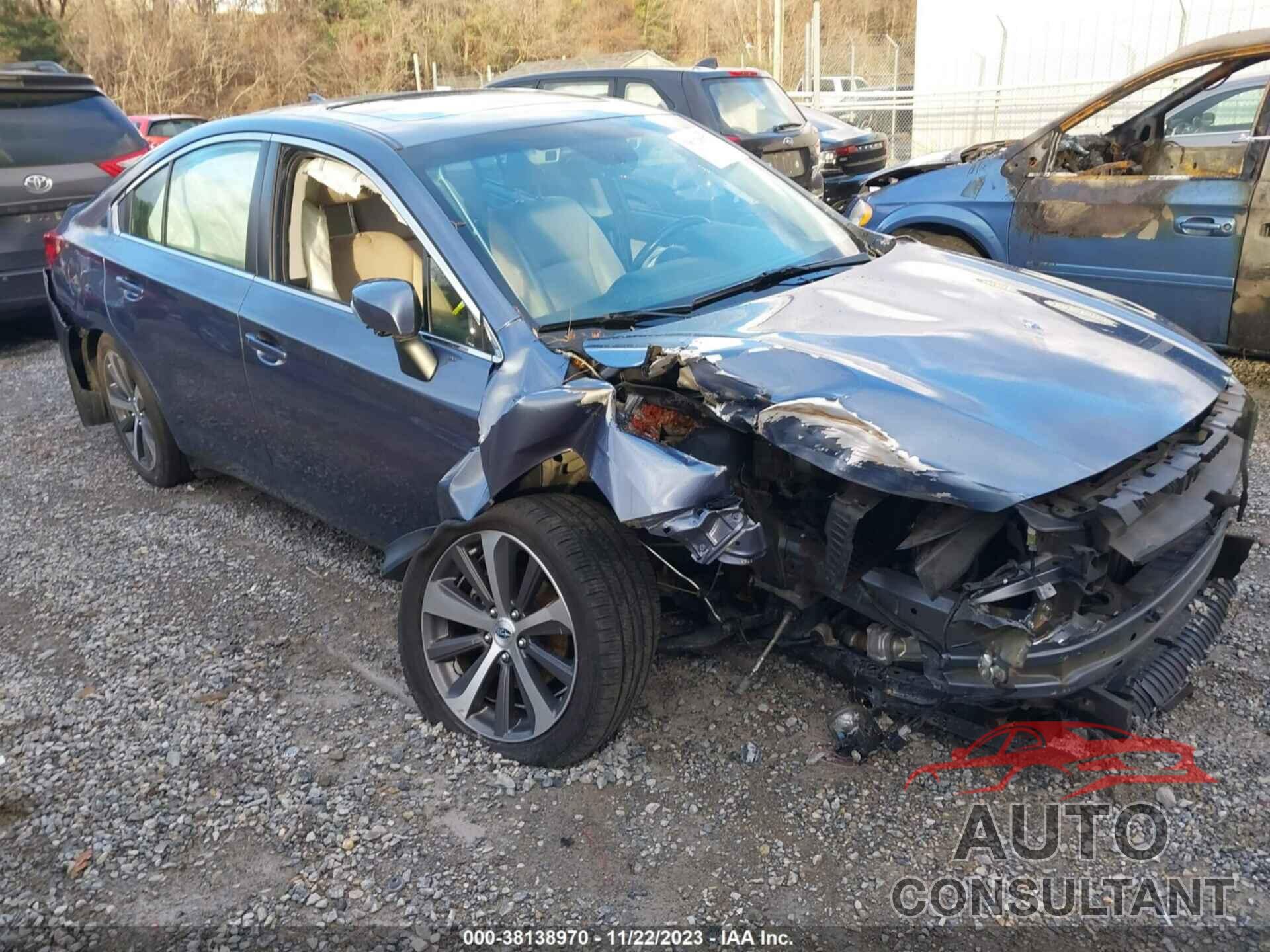 SUBARU LEGACY 2016 - 4S3BNBN66G3047478