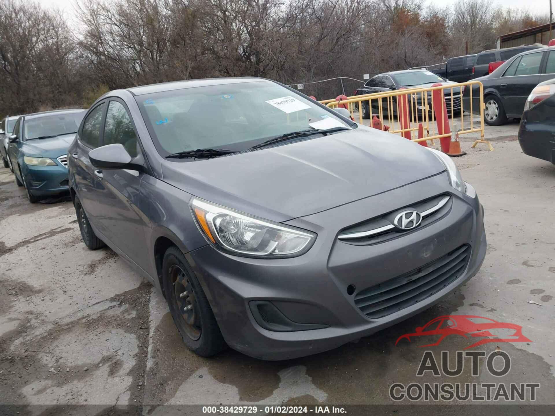 HYUNDAI ACCENT 2017 - KMHCT4AE7HU200587