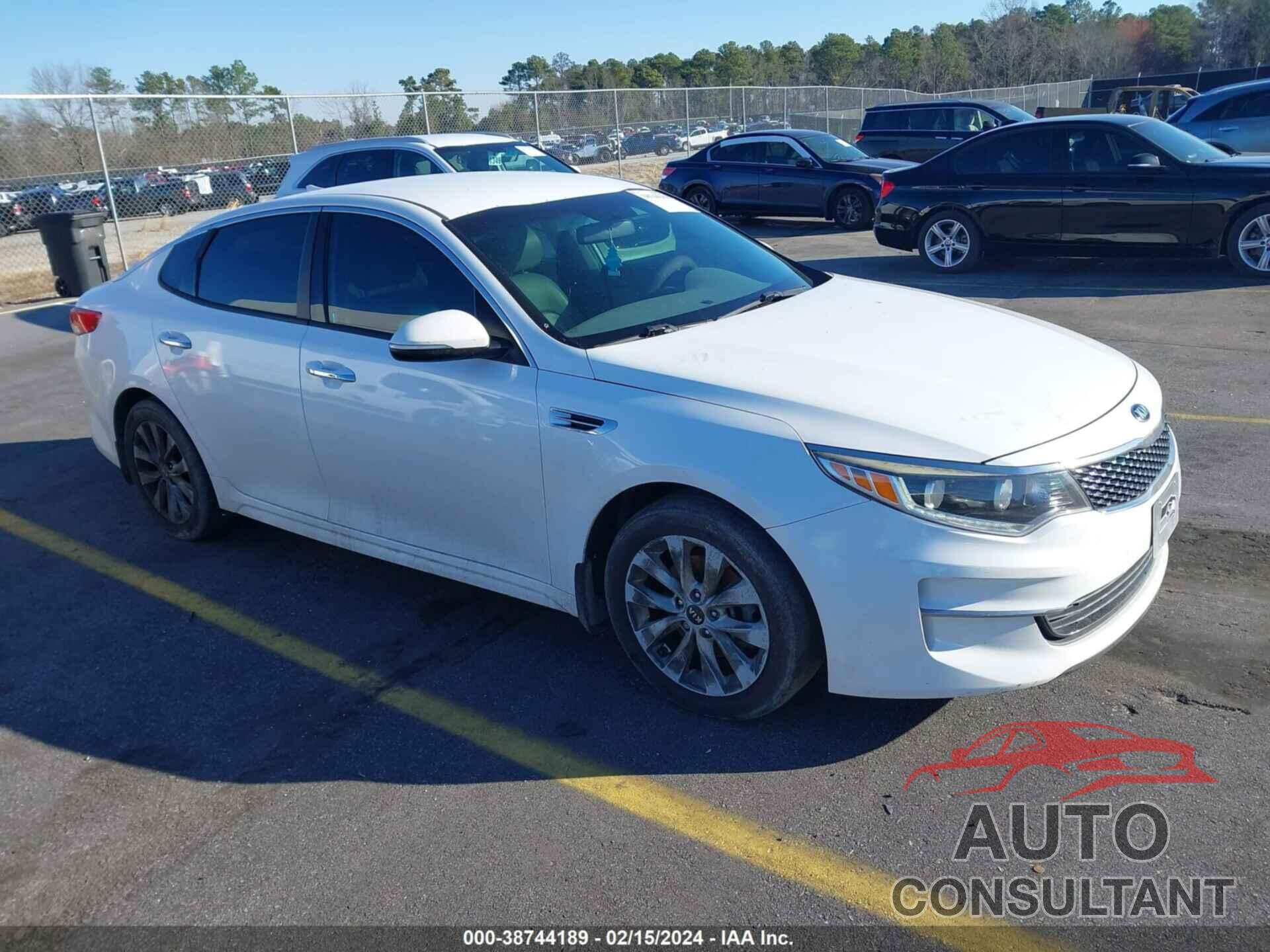 KIA OPTIMA 2016 - 5XXGU4L39GG074560