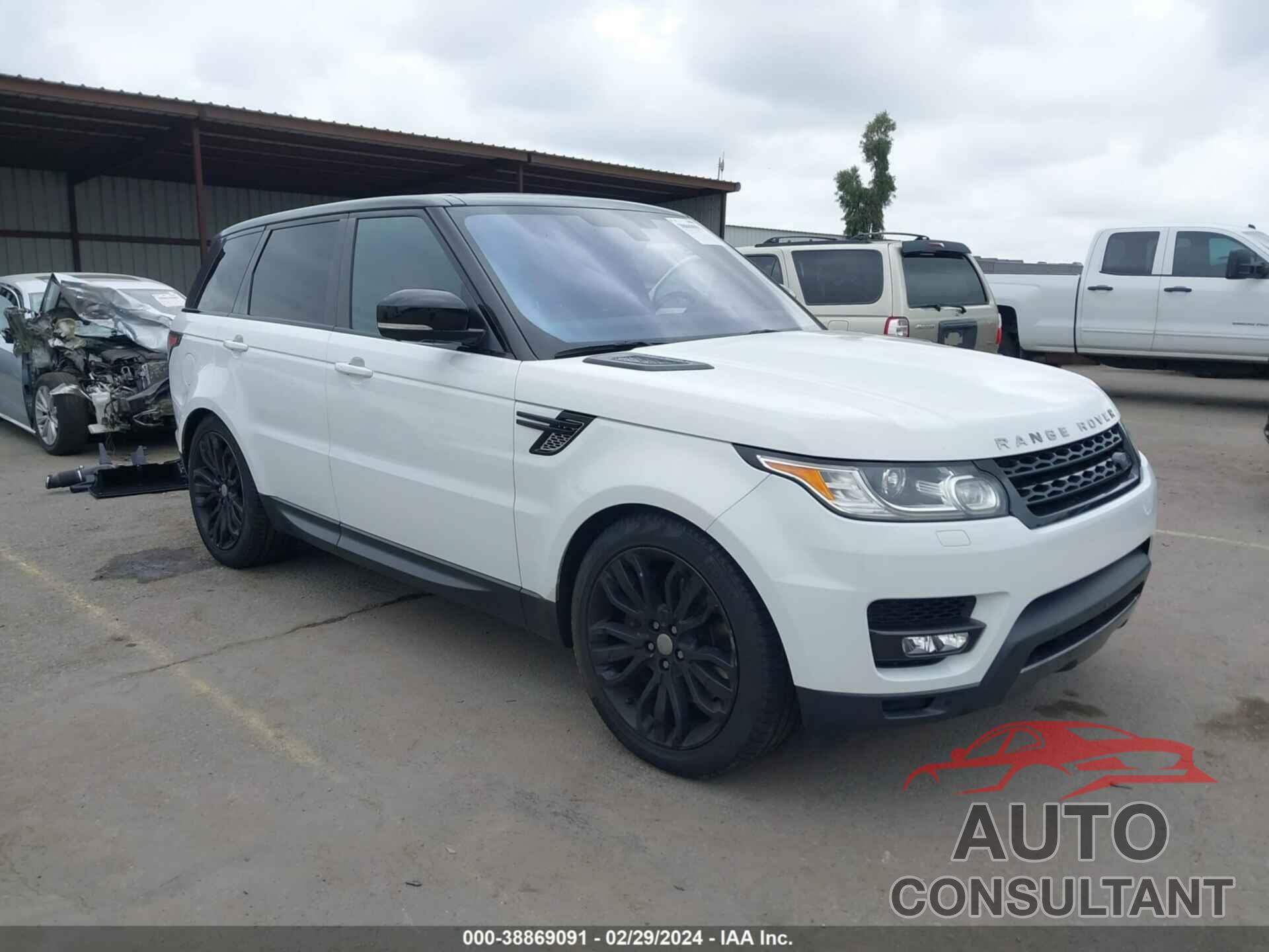 LAND ROVER RANGE ROVER SPORT 2016 - SALWR2EF6GA106135