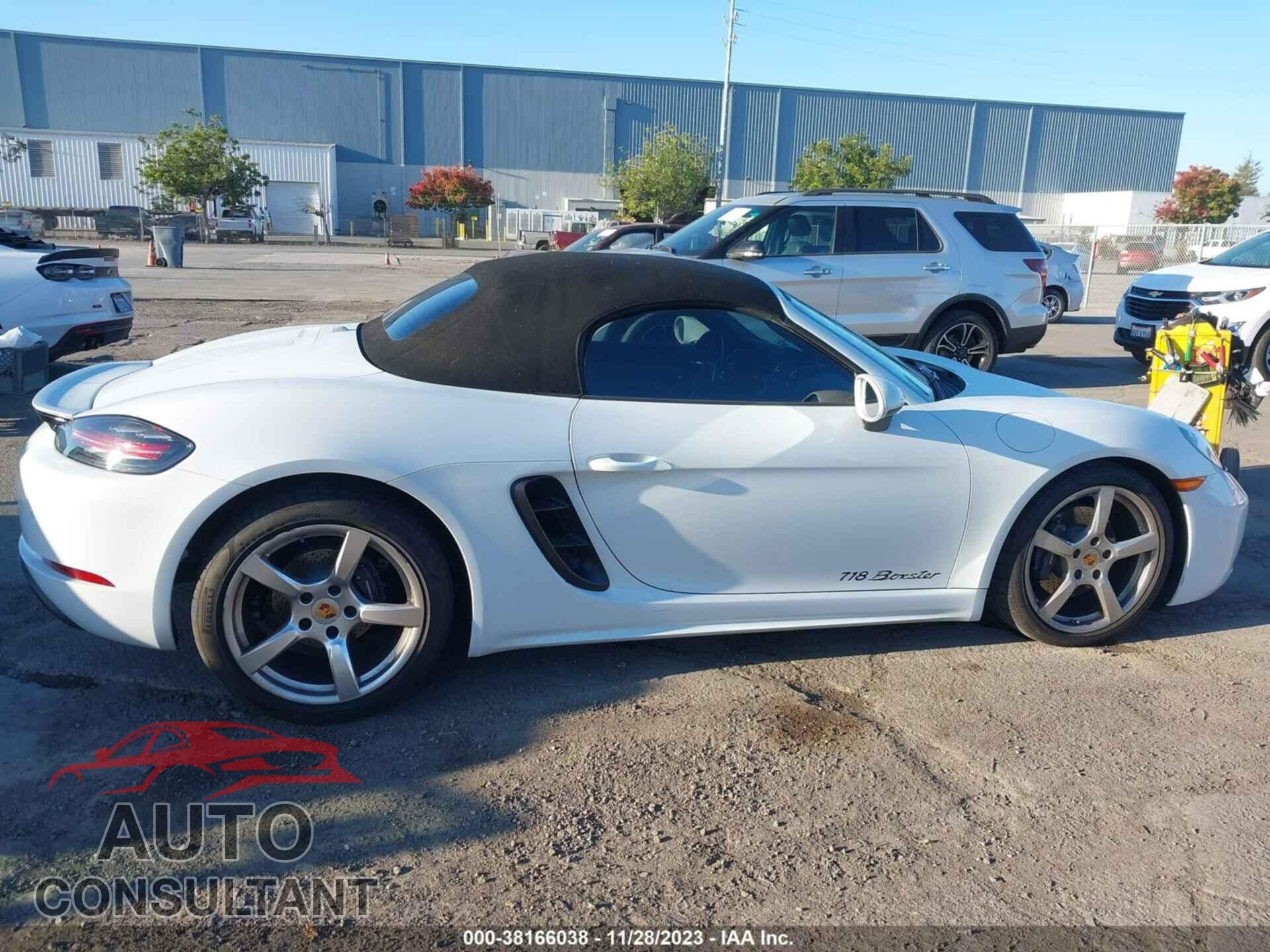 PORSCHE 718 BOXSTER 2017 - WP0CA2A85HS221619
