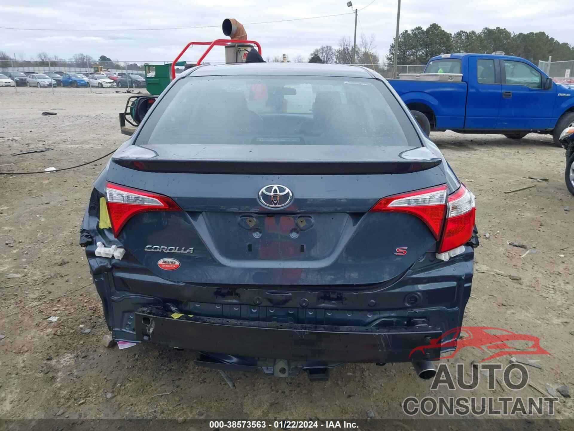 TOYOTA COROLLA 2016 - 2T1BURHE8GC605627