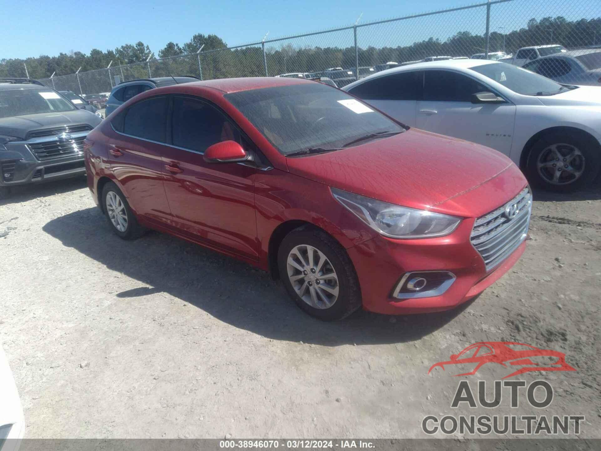 HYUNDAI ACCENT 2019 - 3KPC24A38KE057032