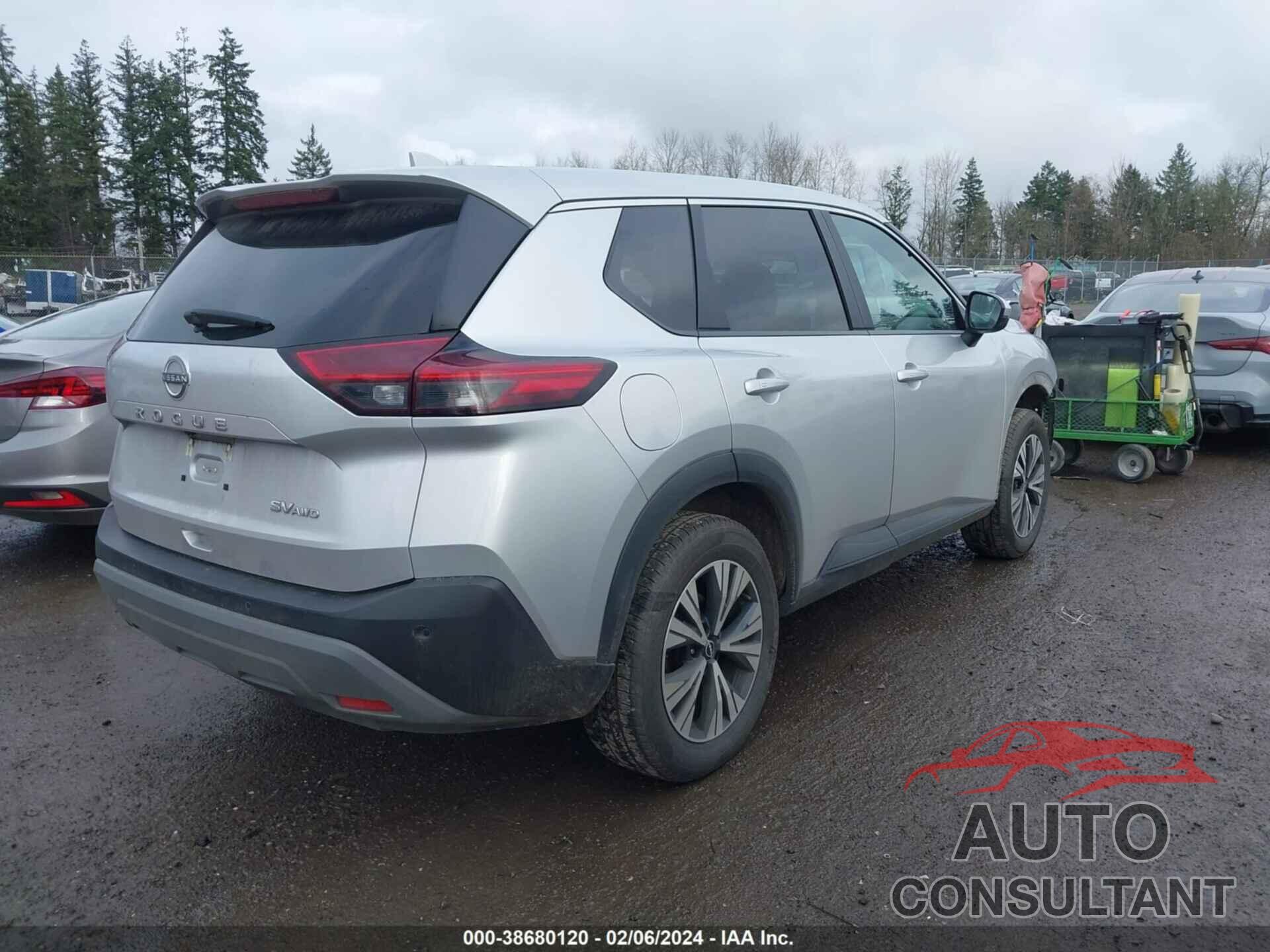 NISSAN ROGUE 2022 - 5N1BT3BB5NC693598