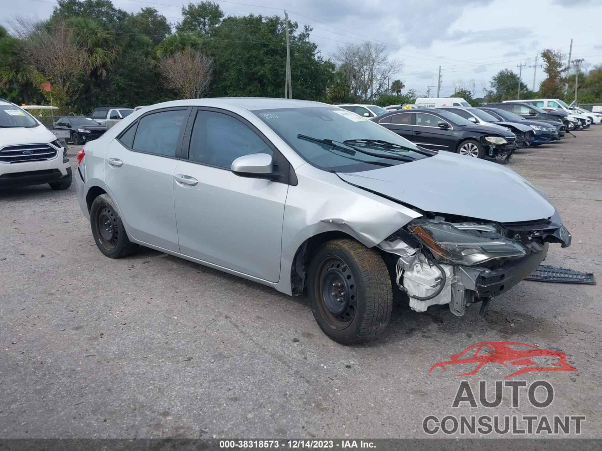 TOYOTA COROLLA 2017 - 2T1BURHE8HC755979