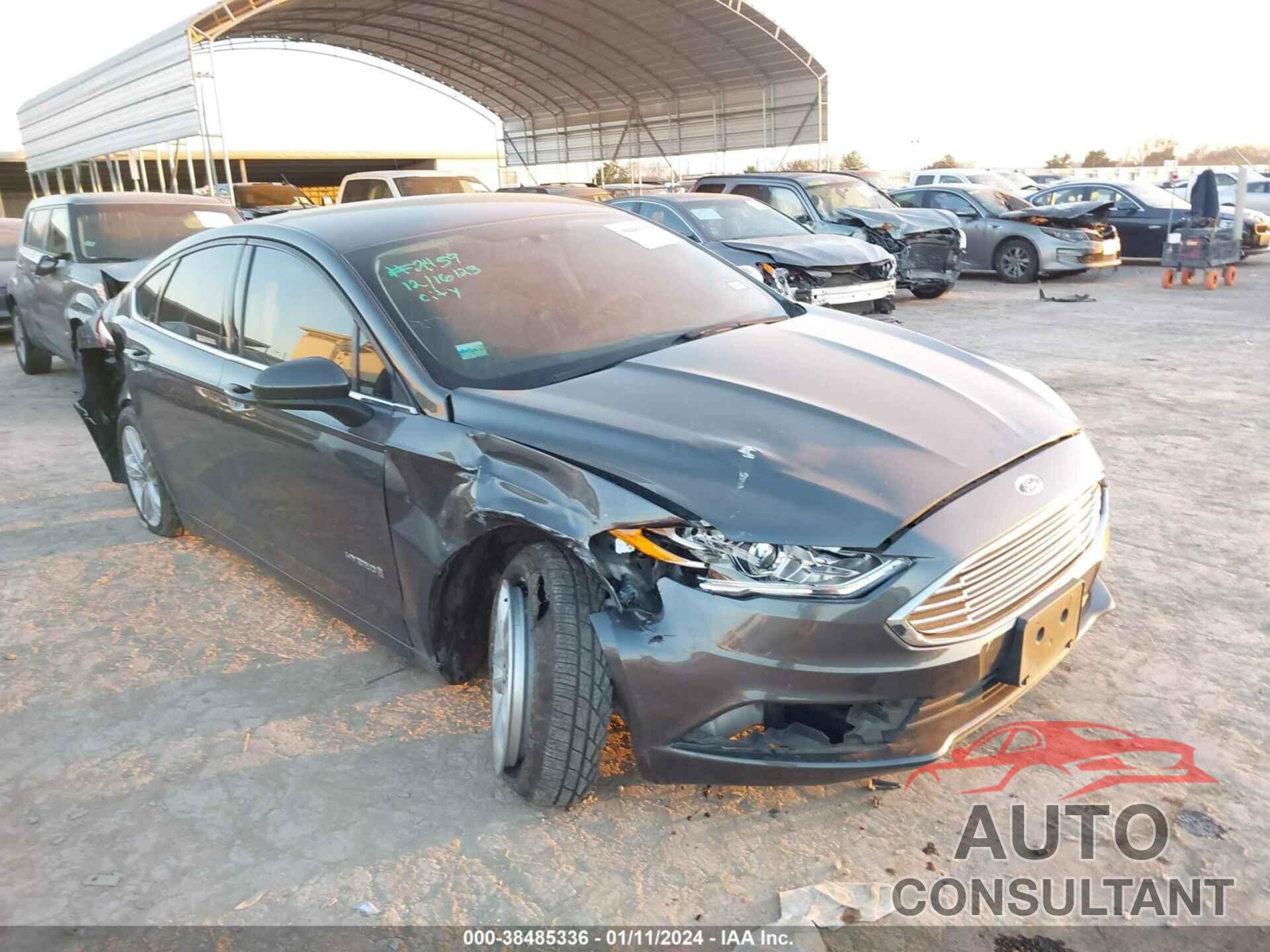 FORD FUSION HYBRID 2018 - 3FA6P0UU2JR166725