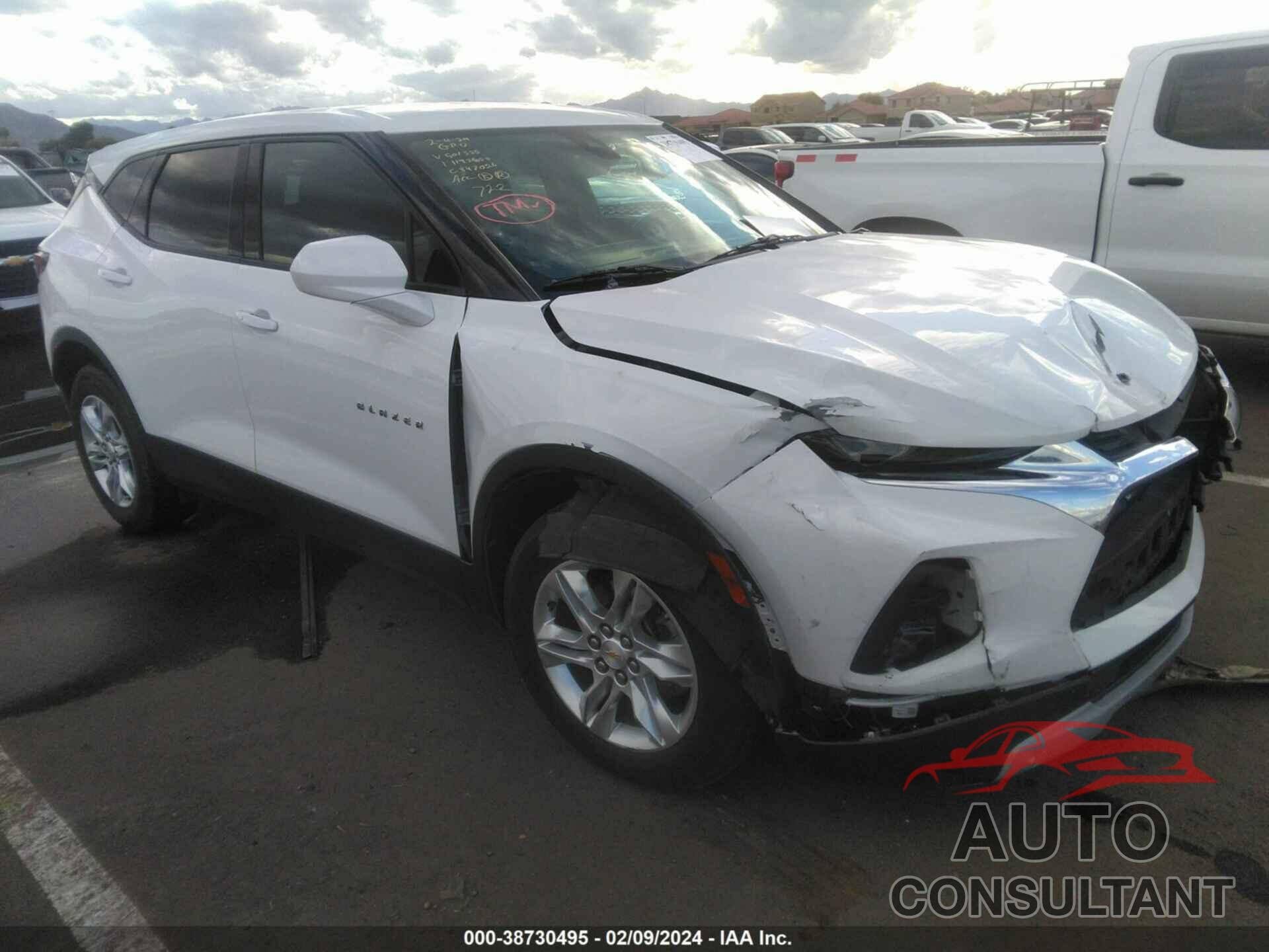 CHEVROLET BLAZER 2021 - 3GNKBCRSXMS501525