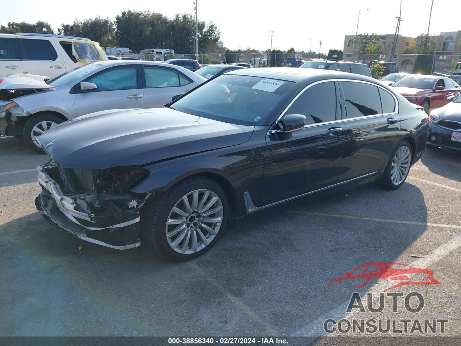 BMW 740I 2017 - WBA7E2C33HG740854