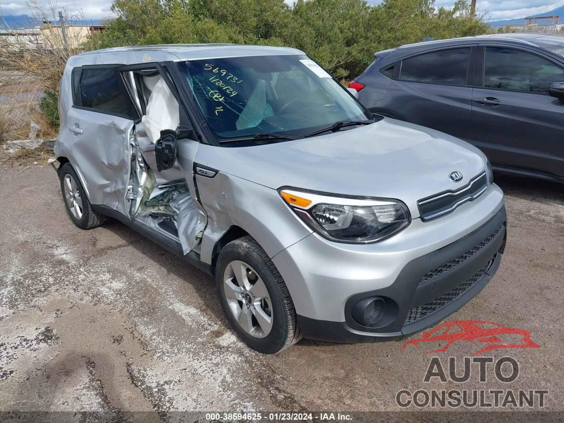 KIA SOUL 2019 - KNDJN2A2XK7022986