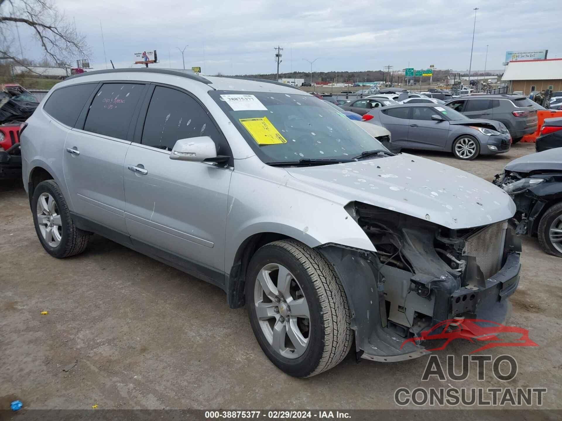 CHEVROLET TRAVERSE 2016 - 1GNKRGKD9GJ111763