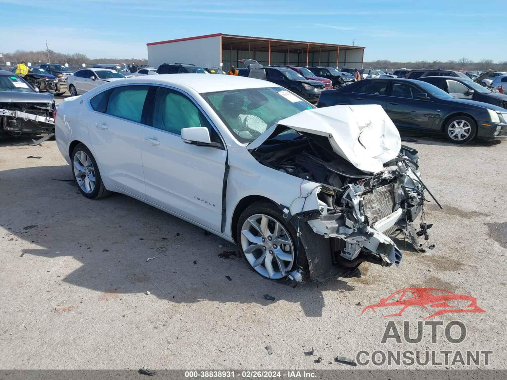 CHEVROLET IMPALA 2016 - 2G1115S33G9148531