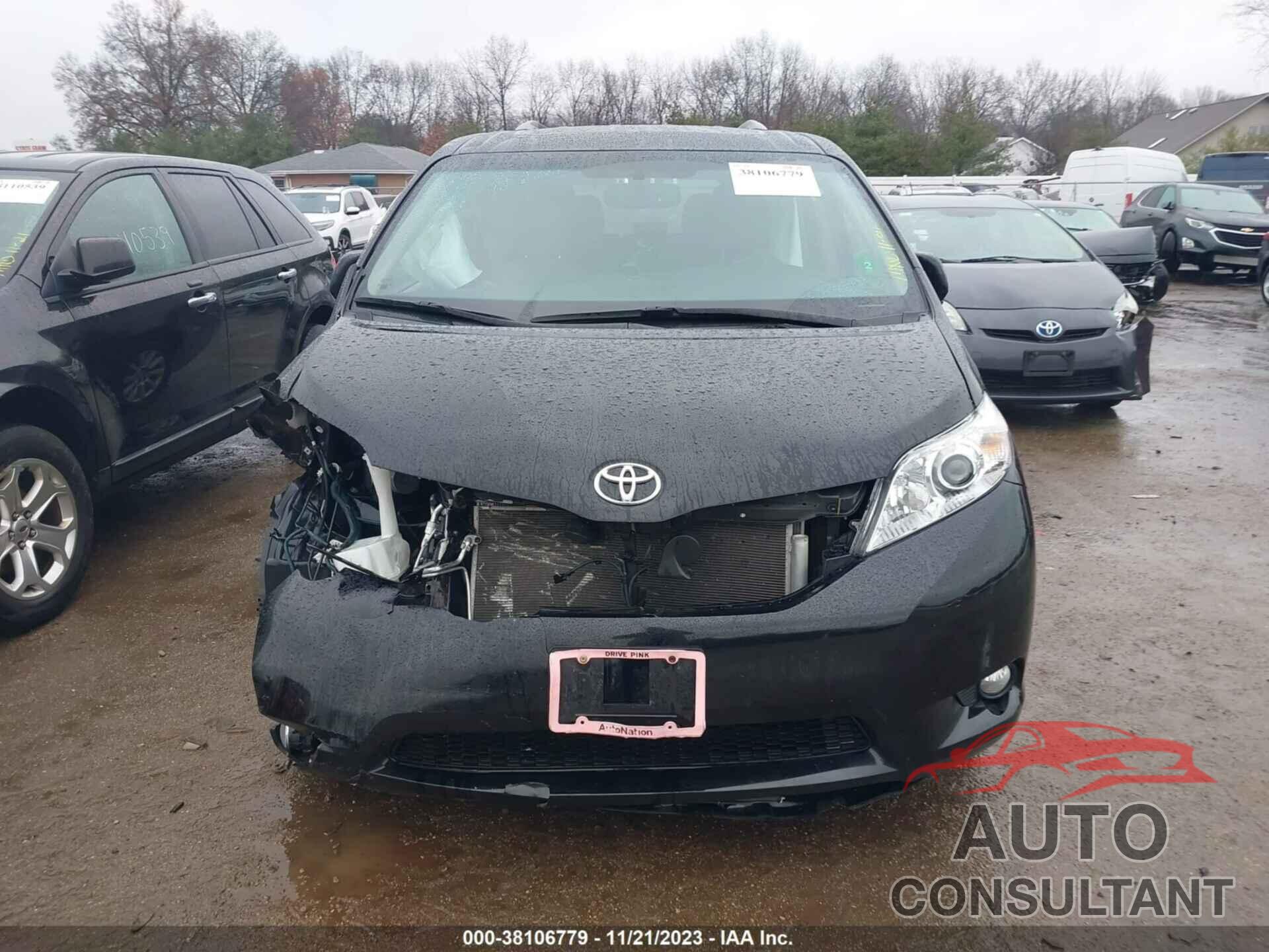 TOYOTA SIENNA 2017 - 5TDDZ3DC6HS169400