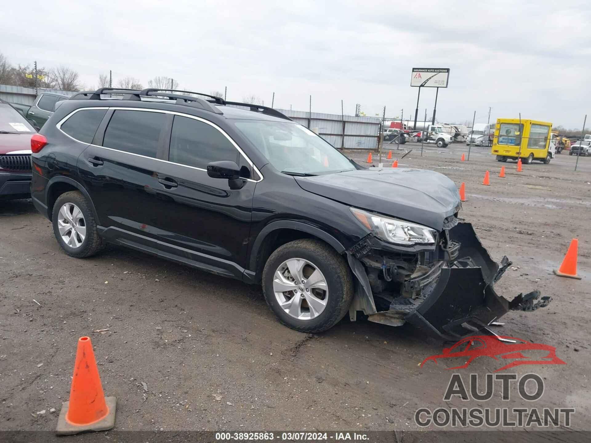 SUBARU ASCENT 2019 - 4S4WMAAD0K3452548