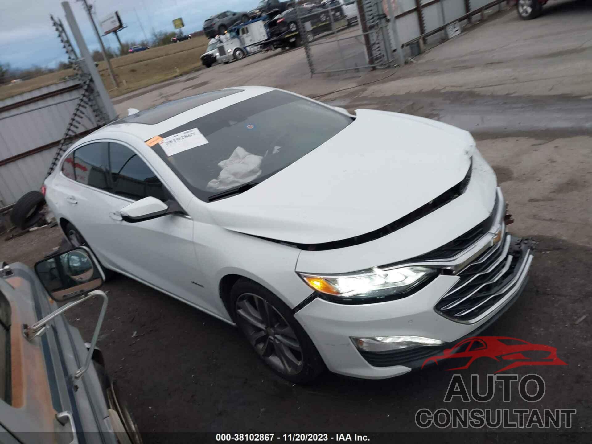 CHEVROLET MALIBU 2020 - 1G1ZE5SX8LF032916