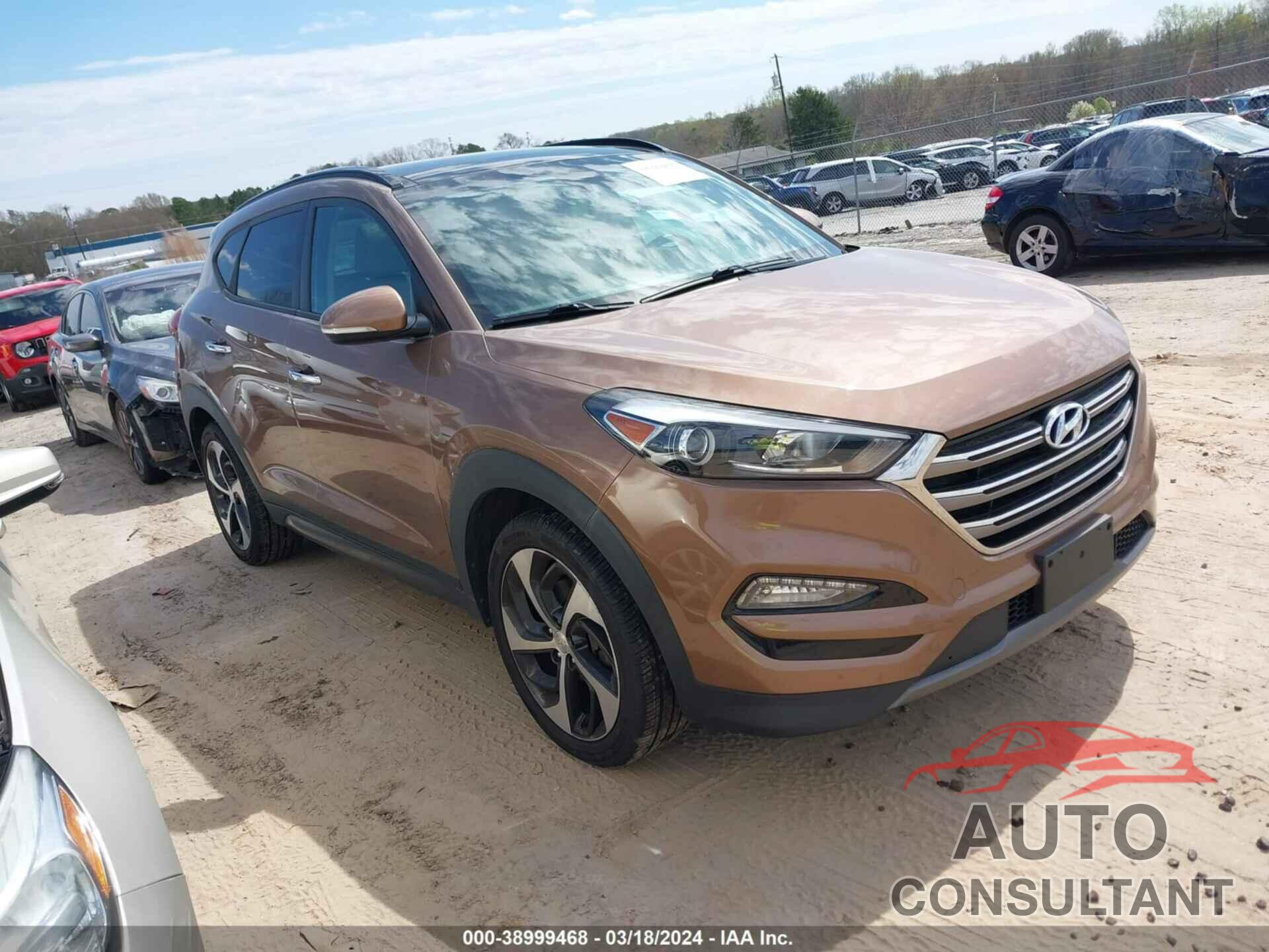 HYUNDAI TUCSON 2016 - KM8J3CA24GU116328